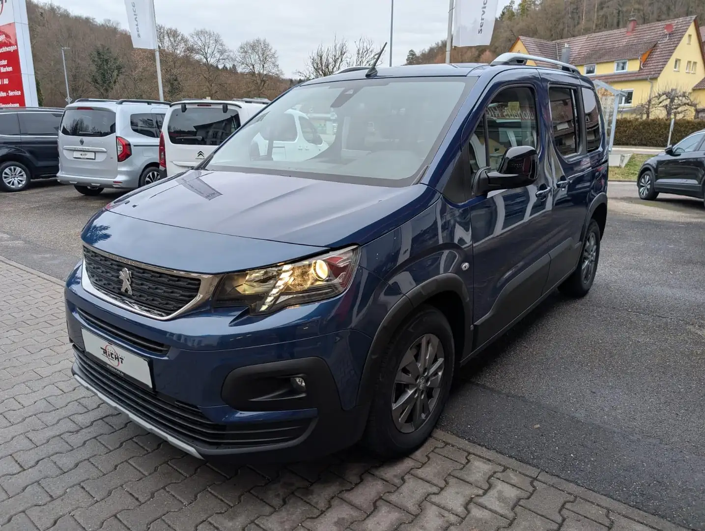Peugeot Rifter 1.2 Allure Pack L1 Navi ACC SHZ Kamera Blau - 2