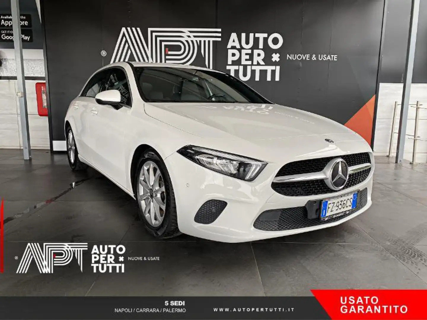 Mercedes-Benz A 180 A 180 d Sport auto Blanc - 2
