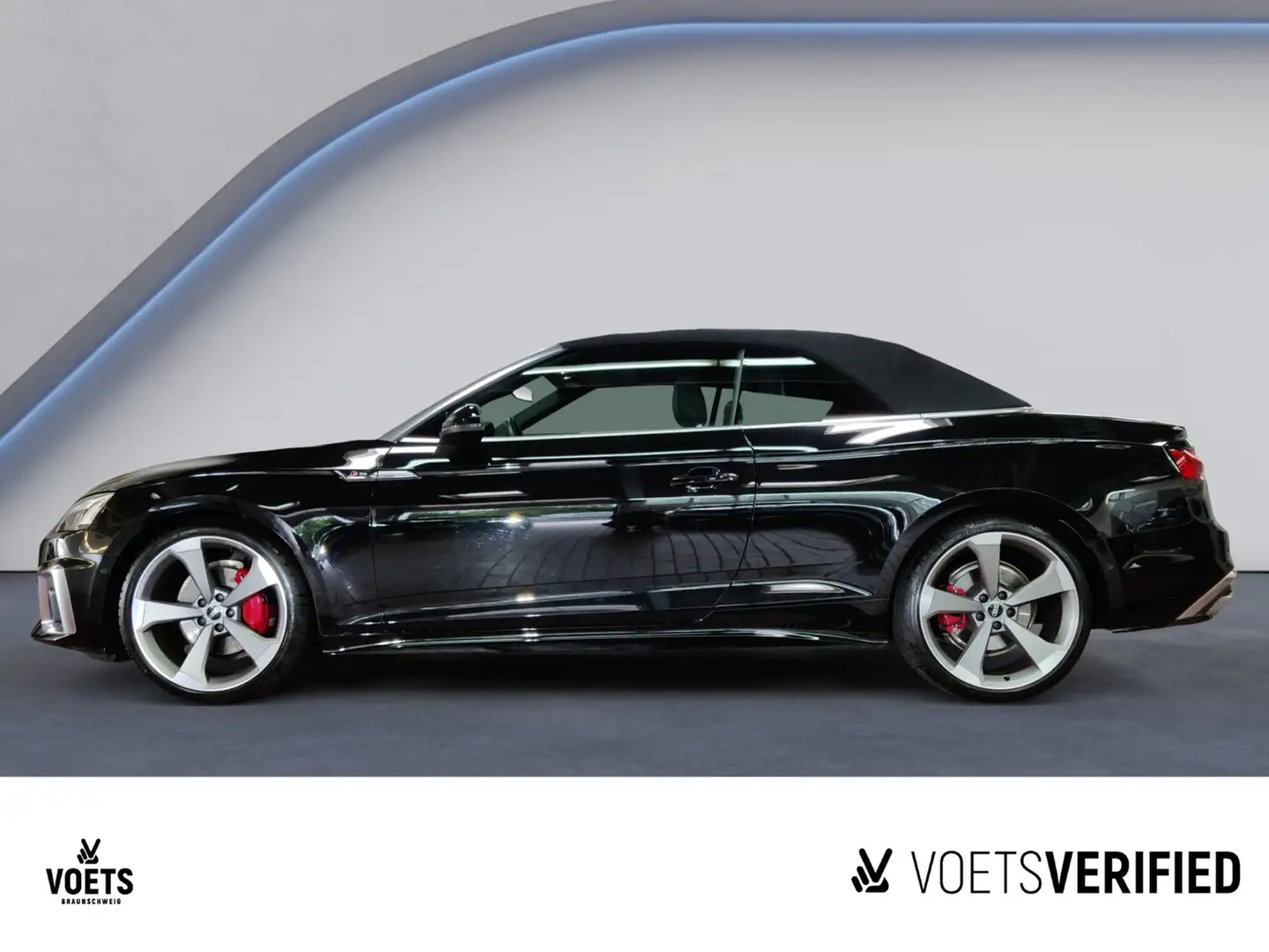 Audi A5 Cabrio S line 40 TFSI S-tronic MATRIX-LED+SHZ+PDC Schwarz - 2