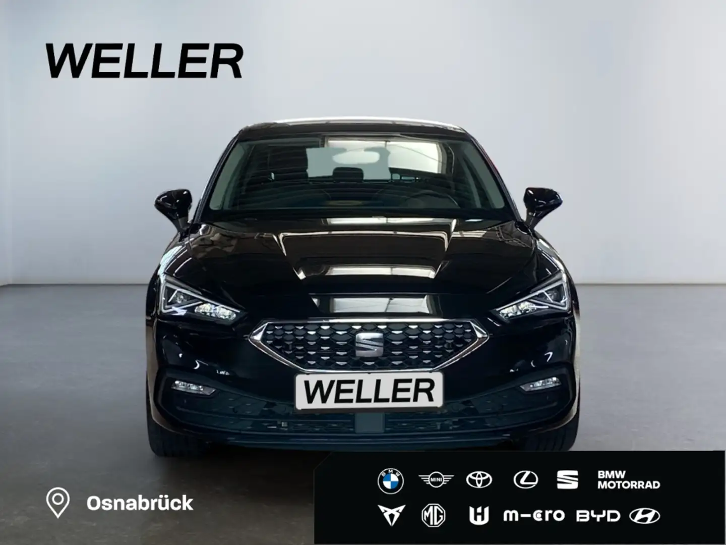 SEAT Leon 1.5 eTSI DSG Xcellence *LED*Pano*Beats*CAM* Schwarz - 2