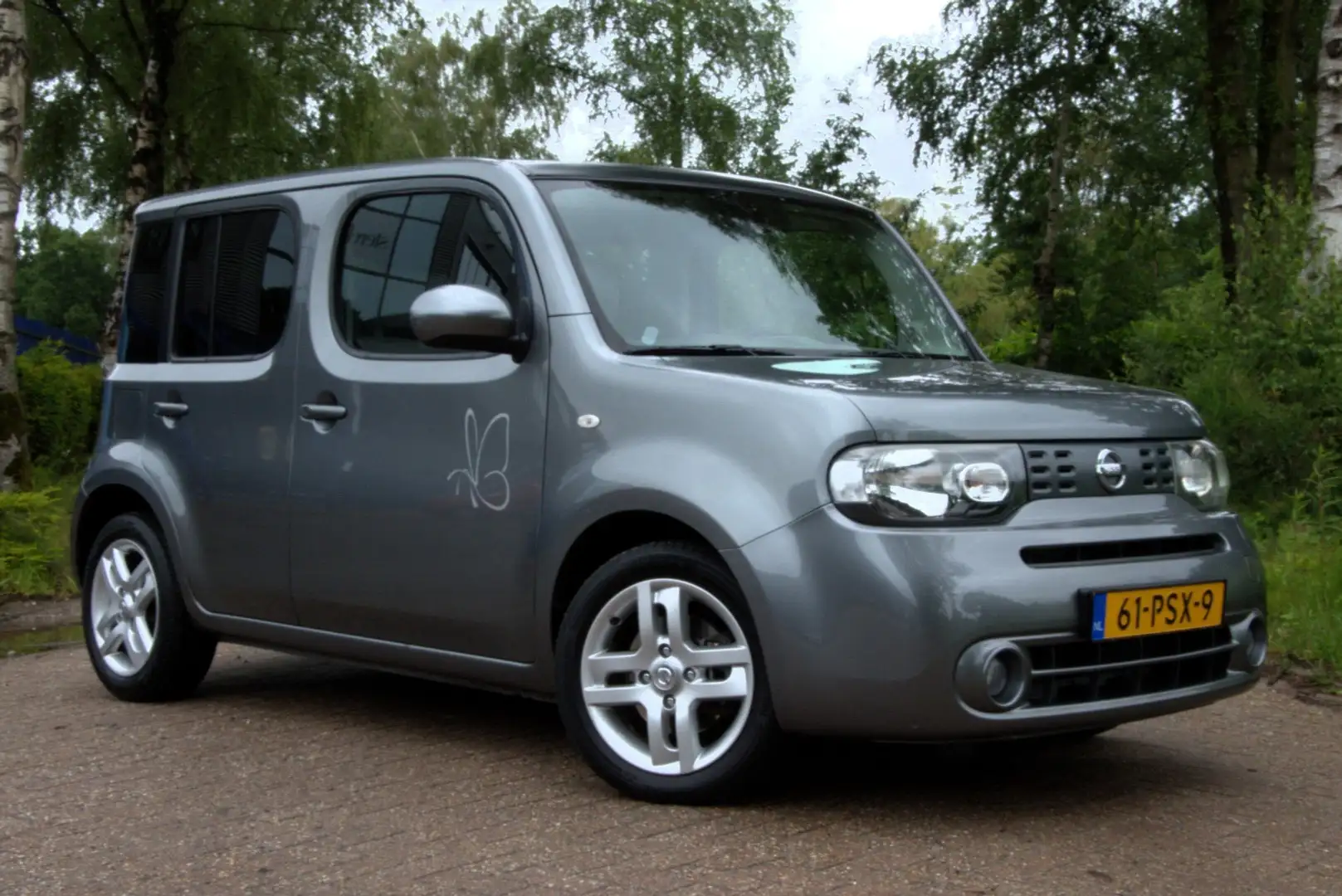 Nissan Cube 1.6 Zen, Automaat, NAP, Cruise, Camera, Clima Grau - 2