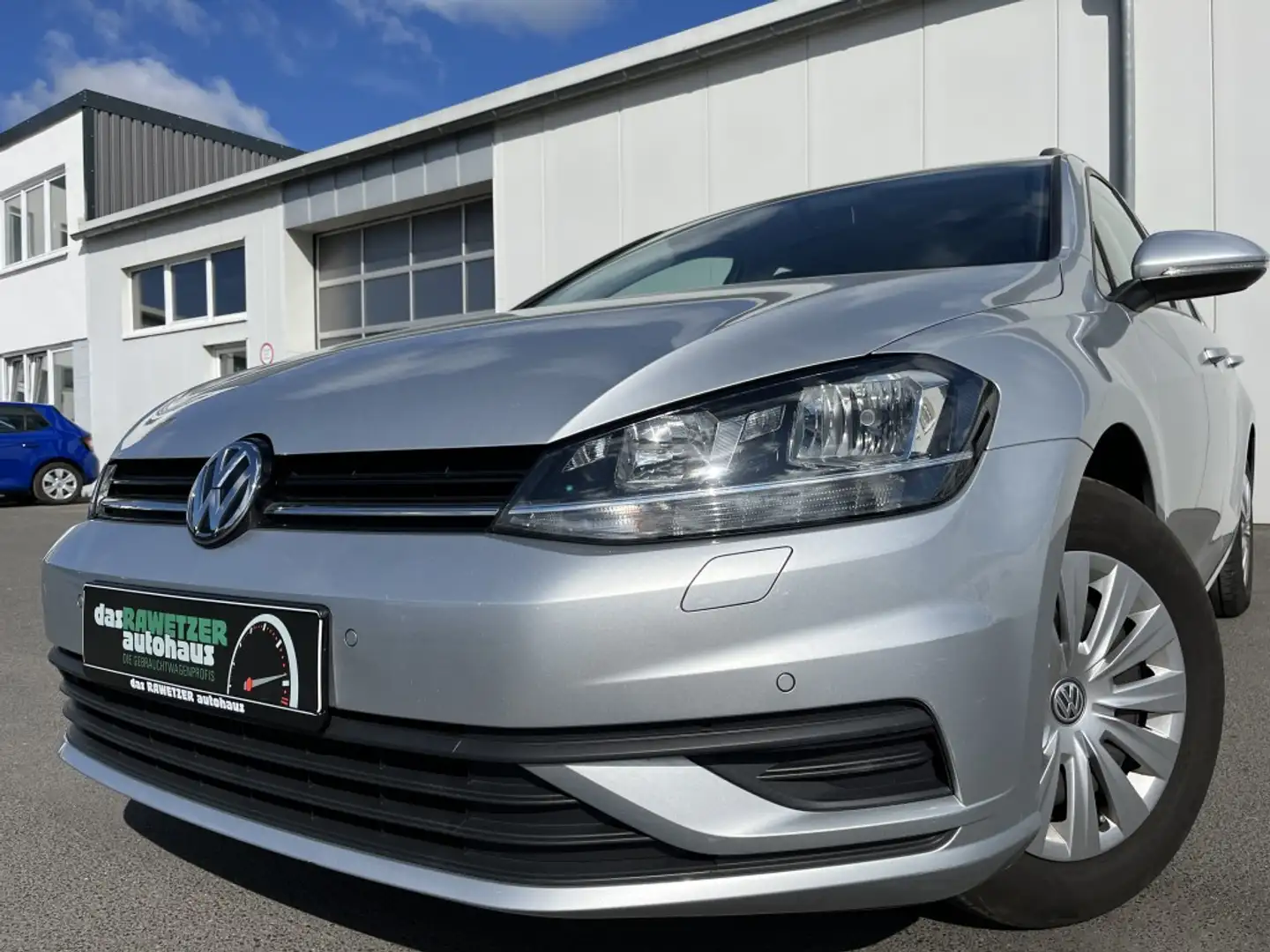 Volkswagen Golf Variant 1.6 TDI 100€ m. 20% Anzahlung Navi SHZ P Silber - 1