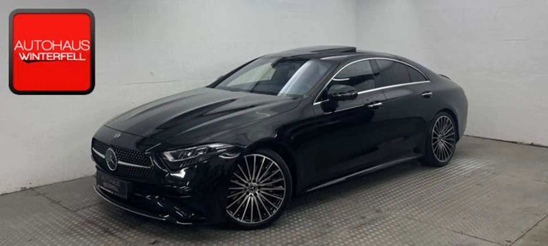 Mercedes-Benz CLS 400 d 4M AMG CARBON GSD+LUFT+AHK+MASSAGE+360 Negru - 1