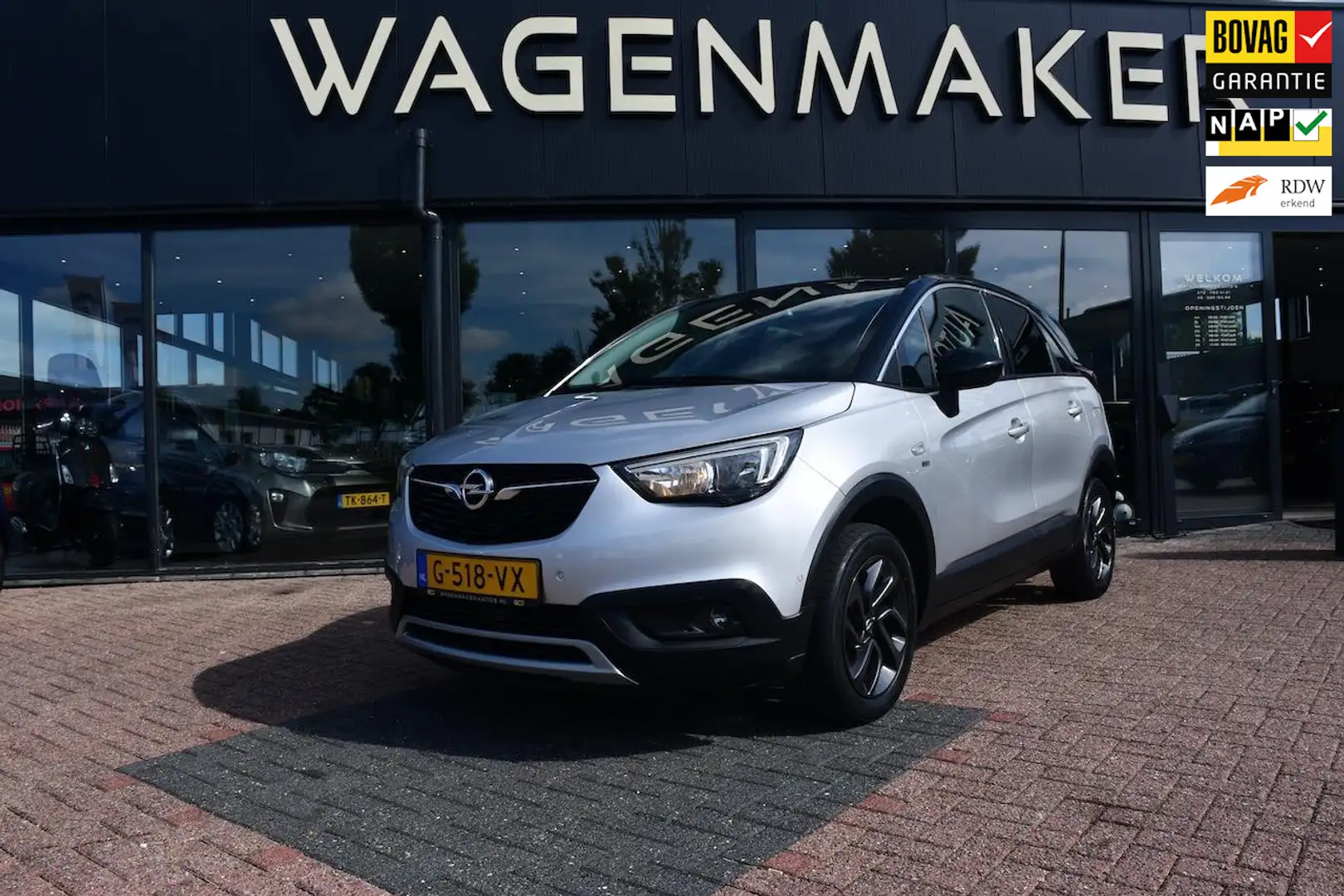 Opel Crossland X 1.2 Turbo Innovation AUT|Cruise|NAVI|CAMERA Grijs - 1