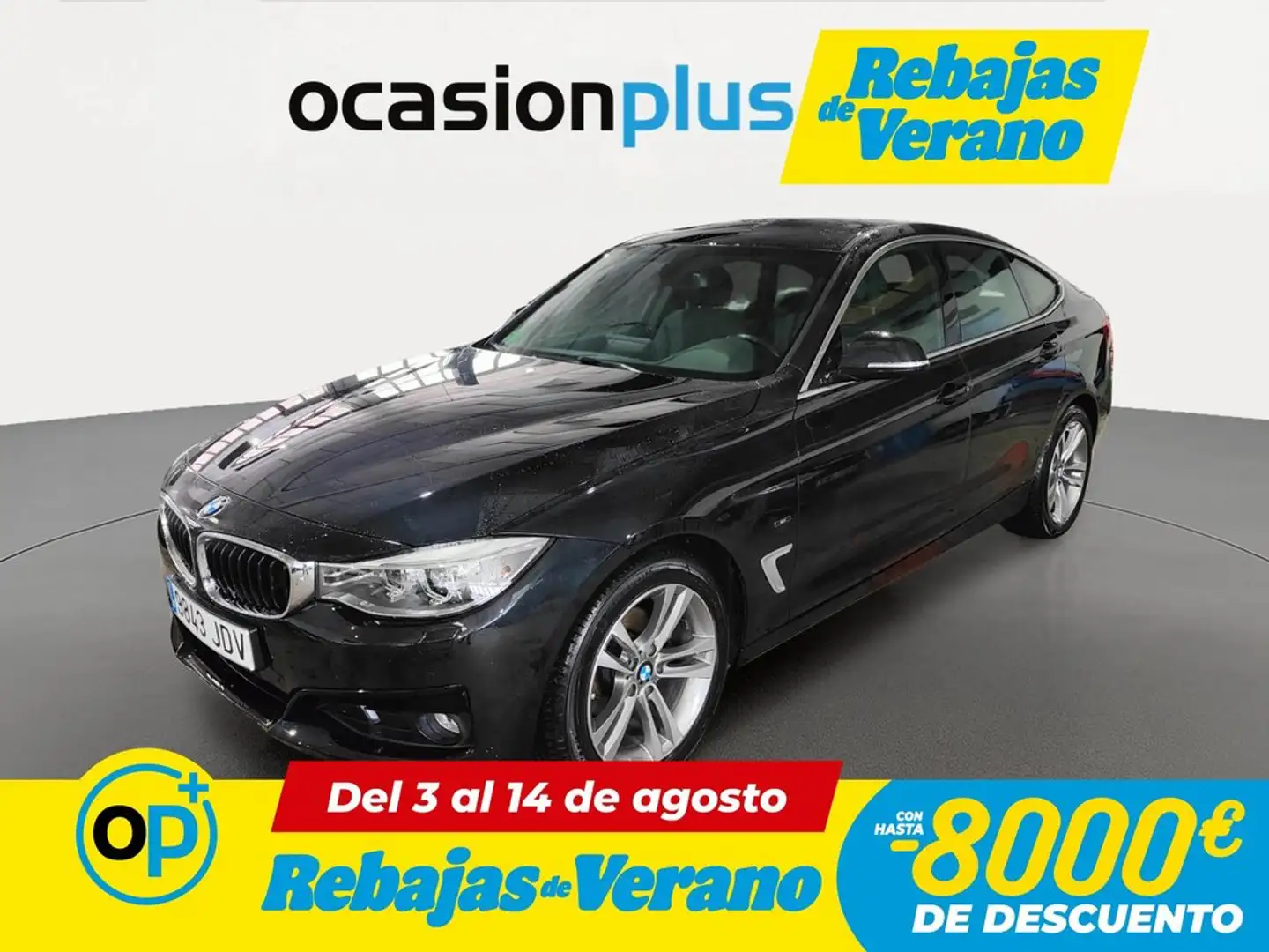 BMW 320 320dA Gran Turismo xDrive Negro - 1