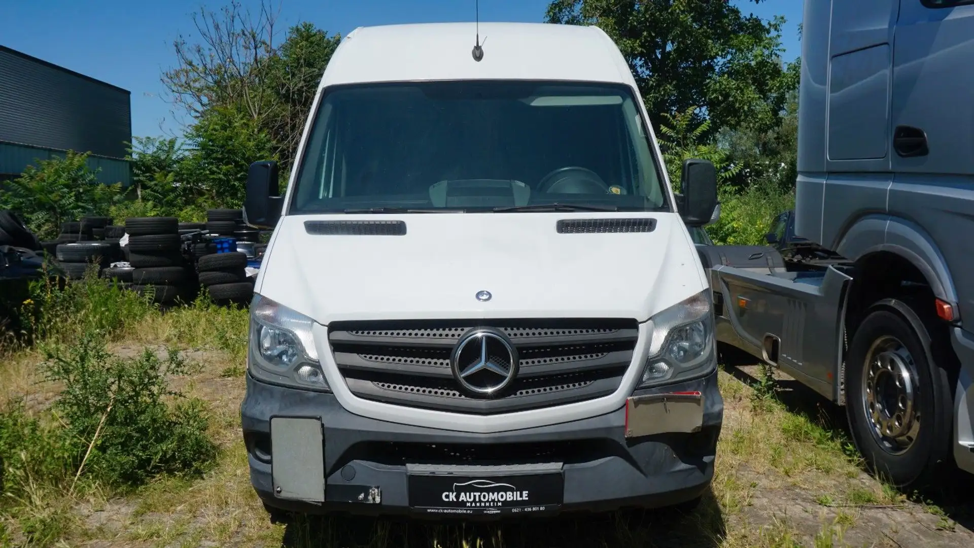 Mercedes-Benz Sprinter II Kasten 313 CDI KAMERA*LANG*NAVI!!! White - 1