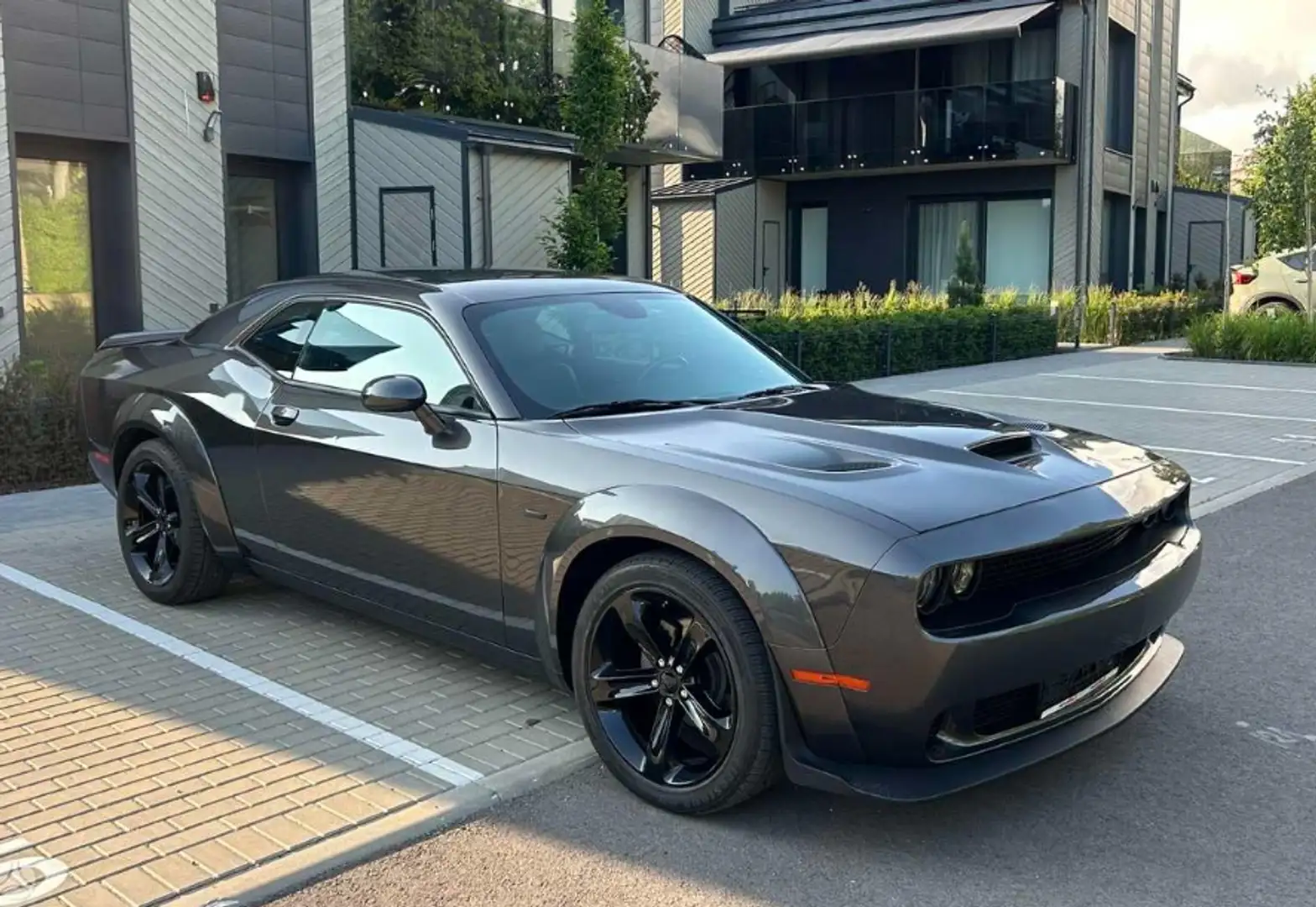 Dodge Challenger Coupé Aut. Gris - 1