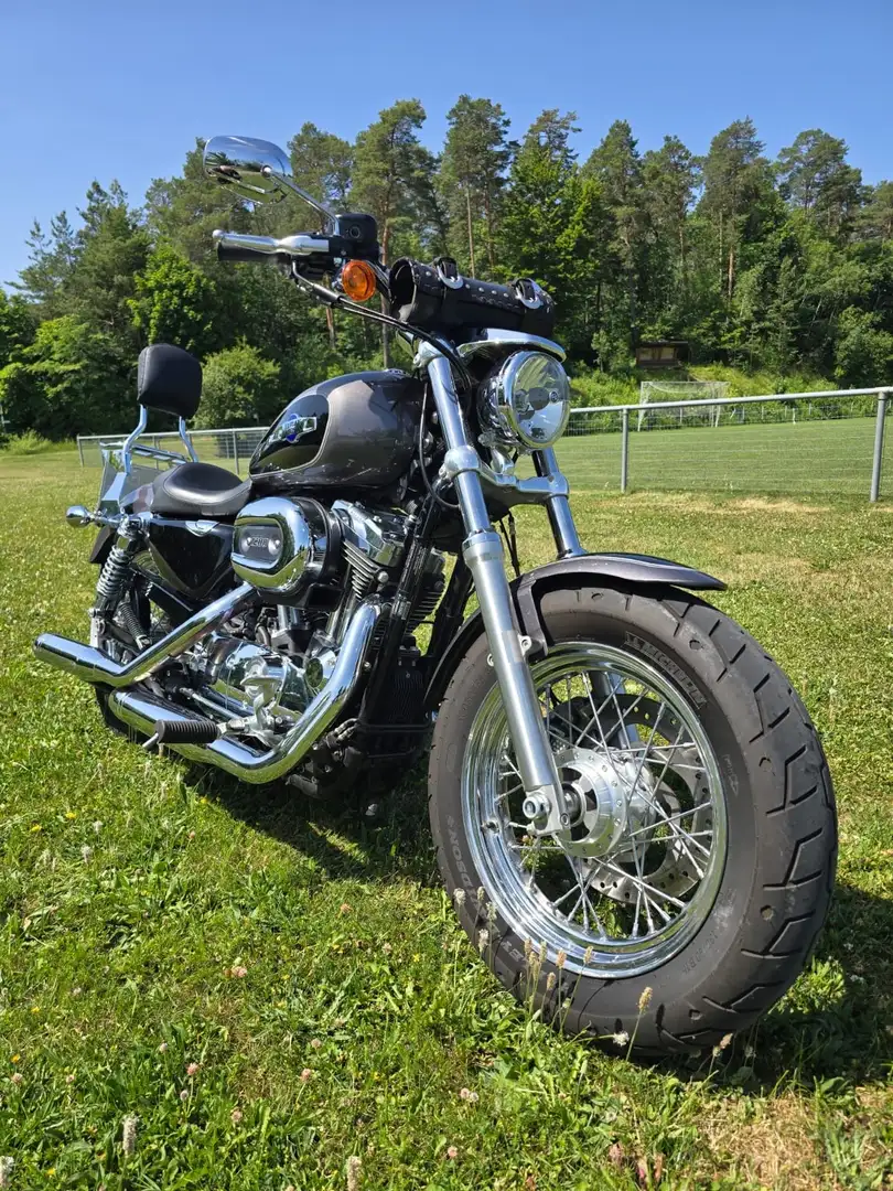 Harley-Davidson 1200 Custom Sportster XL Custom Schwarz - 2