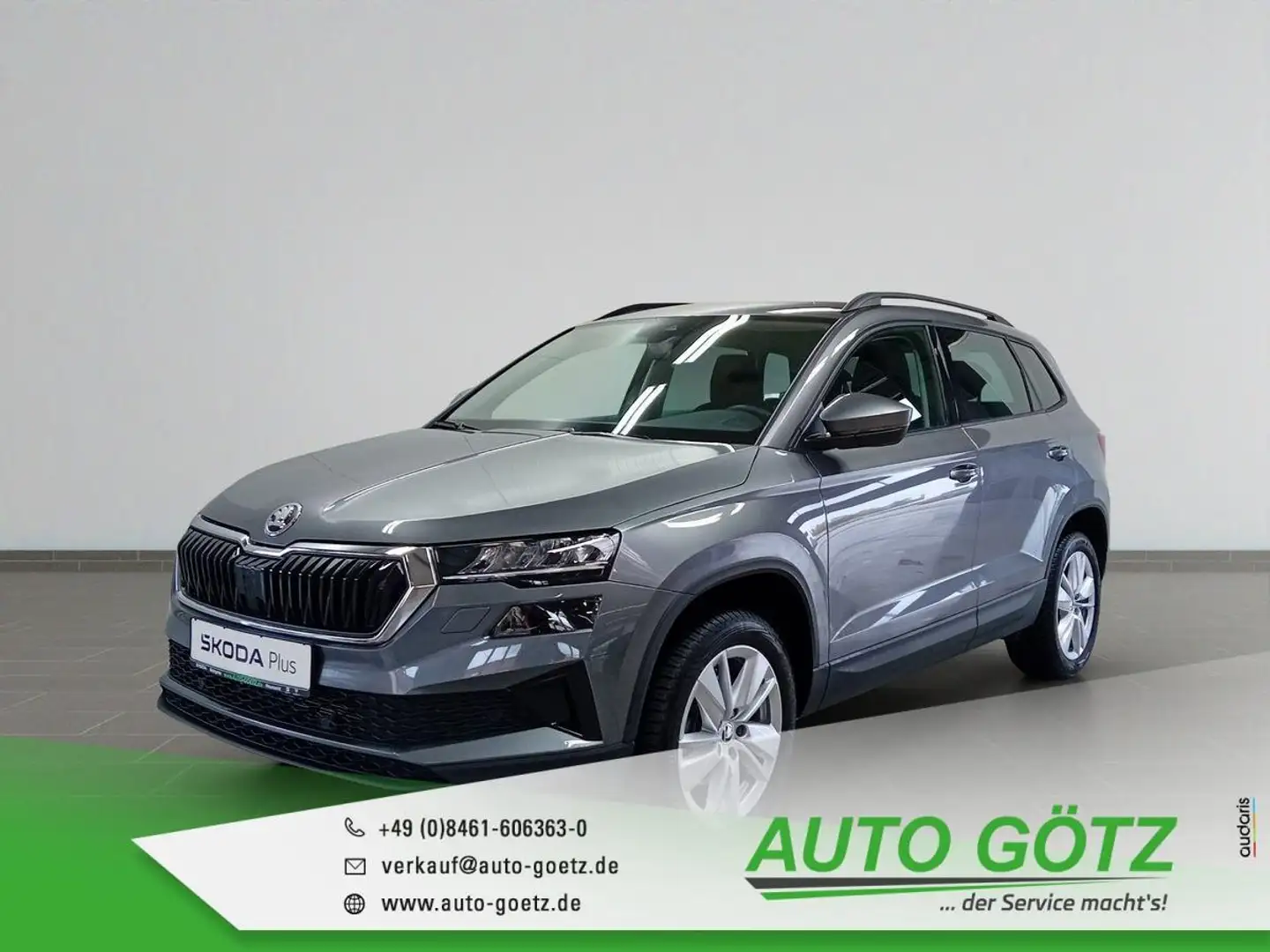 Skoda Karoq Selection DSG Navi/Kamera/LED/Alu/ACC/Blind-Spot/P Grijs - 1
