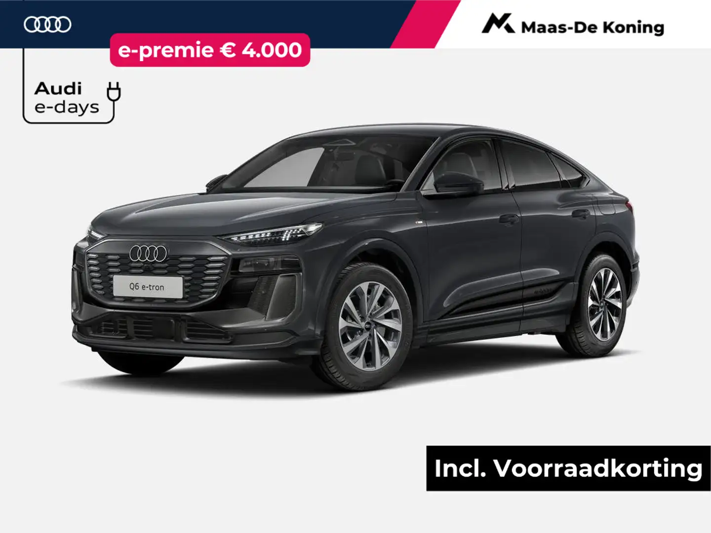 Audi Q6 e-tron Sportback Advanced edition e-tron 83Kwh 185 Gris - 1