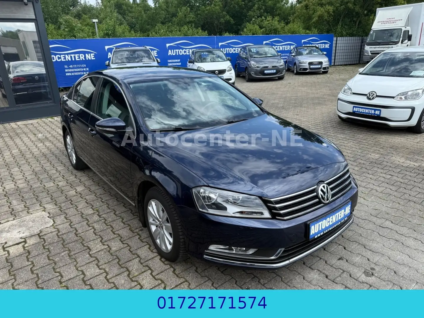 Volkswagen Passat 1.6 TDi Comfortline BlueMotion/A.H.K Blau - 2