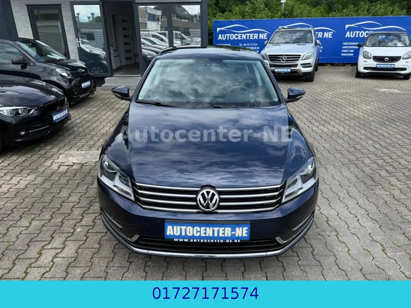 Volkswagen Passat 1.6 TDi Comfortline BlueMotion/A.H.K Blau - 1
