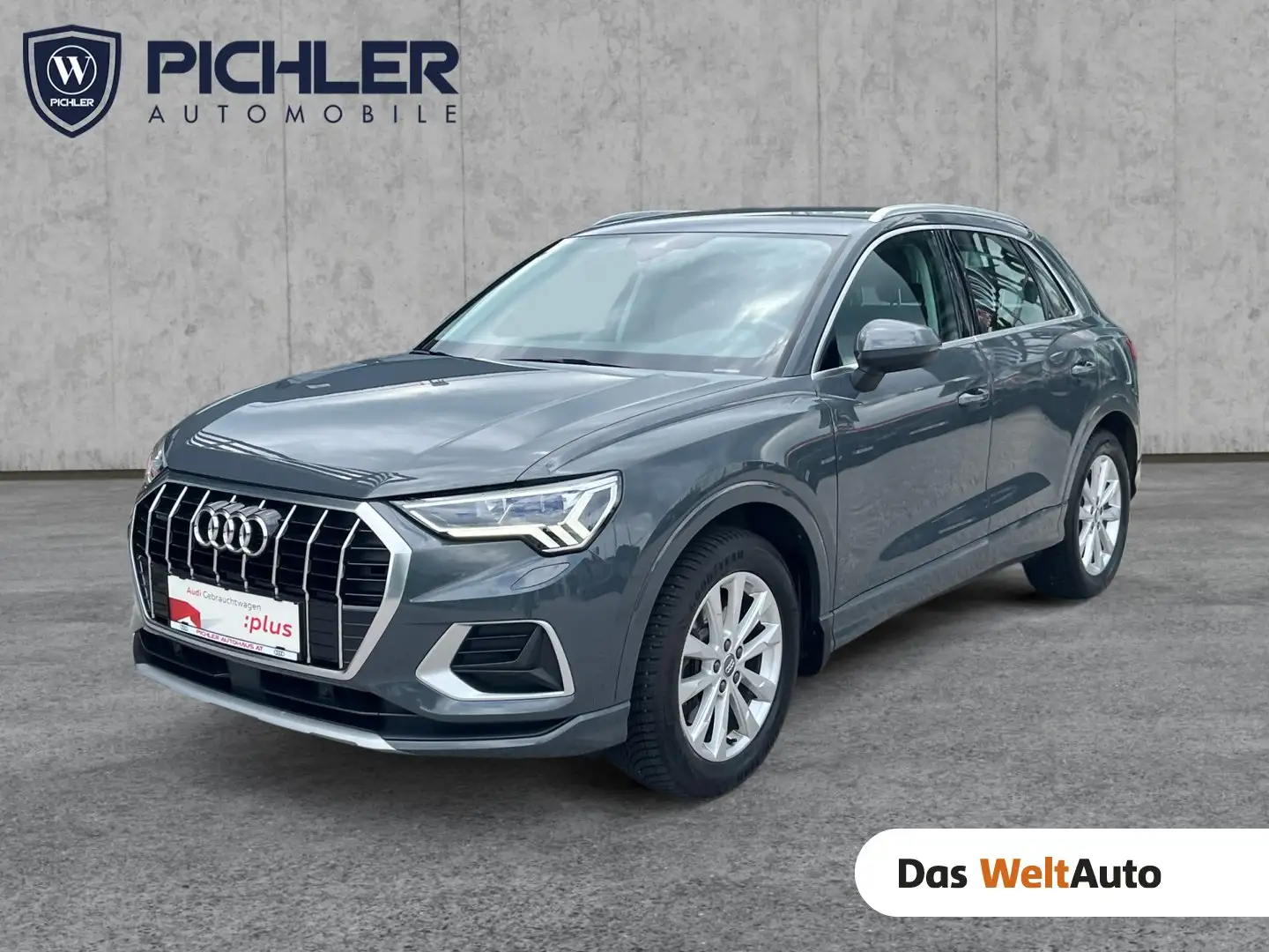 Audi Q3 40 TDI quattro advanced exterieur Grau - 1