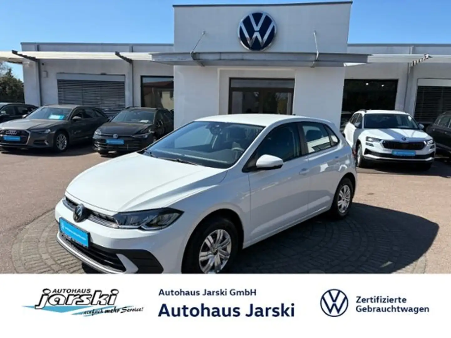 Volkswagen Polo 1.0 Klima,Sitzheizung,App-Connect Weiß - 1