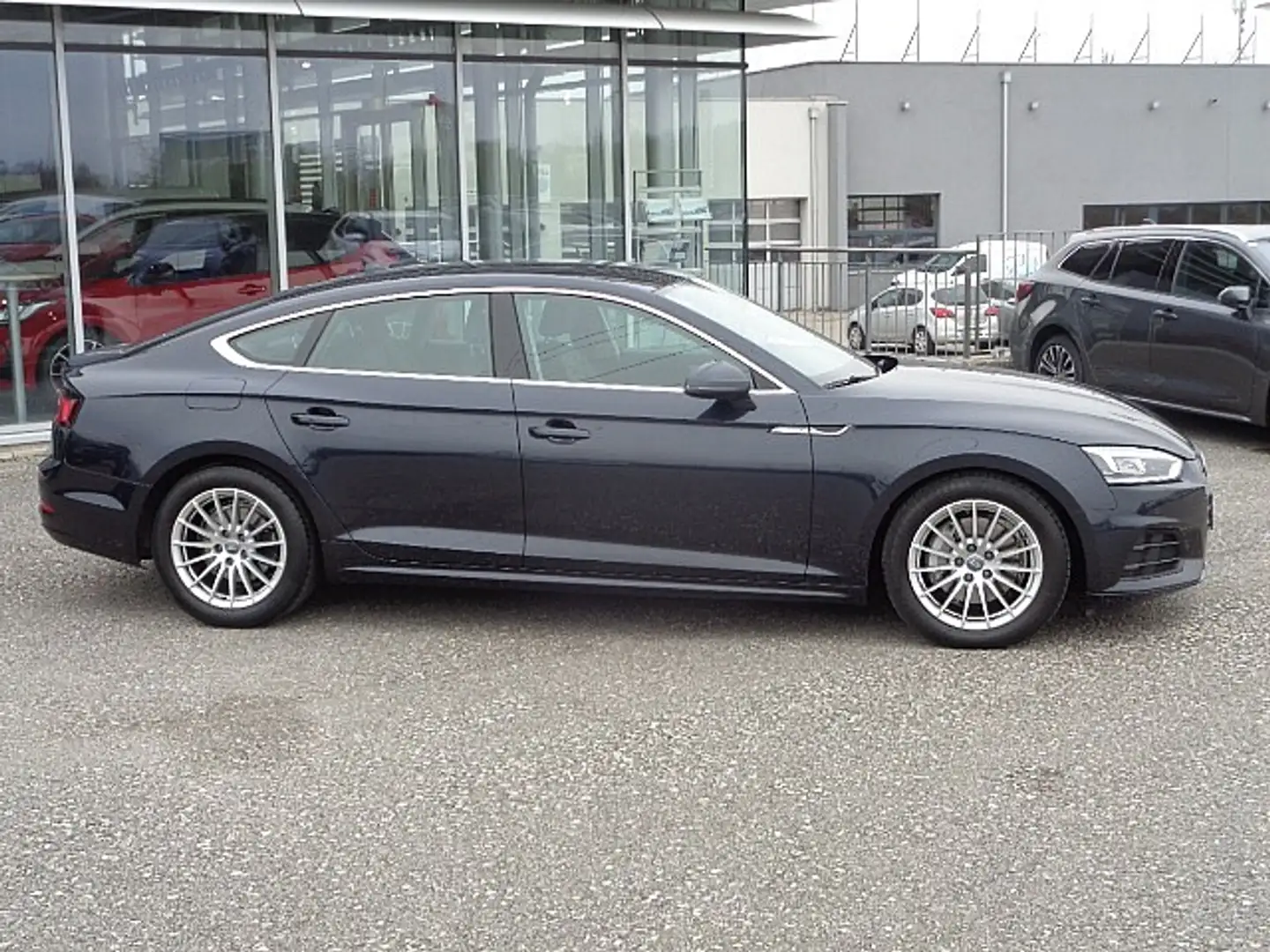 Audi A5 SB 2,0 TDI *NAVI *LEDER *AHK Blau - 2