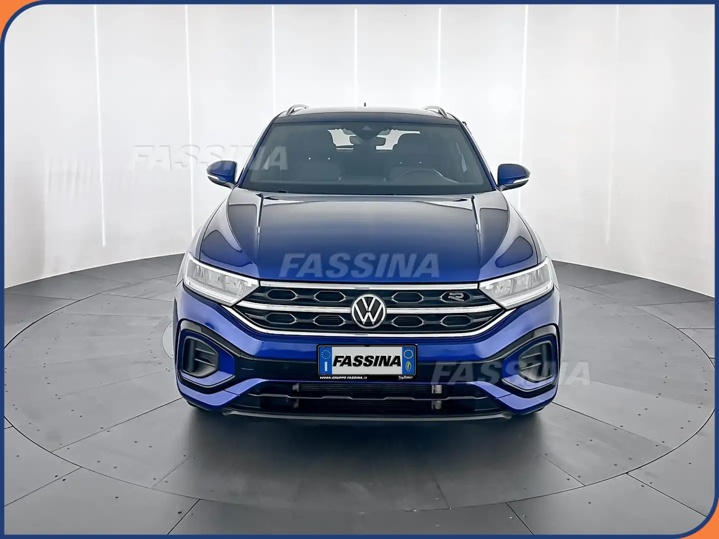 Volkswagen T-Roc 1.5 TSI ACT R-Line Azul - 2