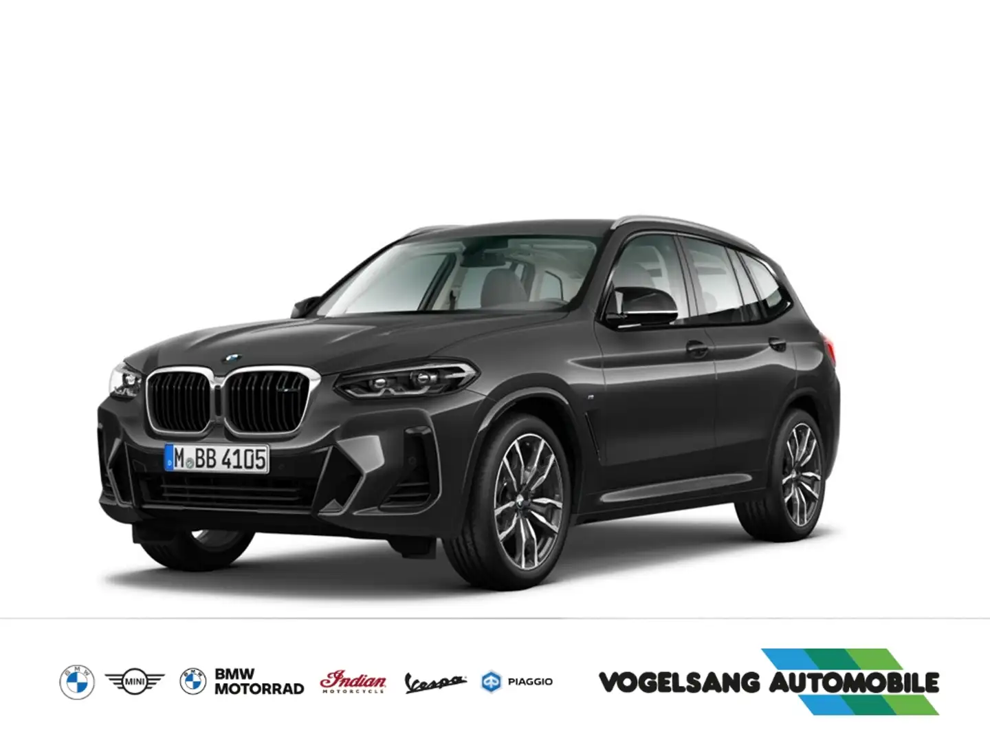 BMW X3 M40i Head-Up el.Sitze Park-Assistent Lenkradheizun Grau - 1