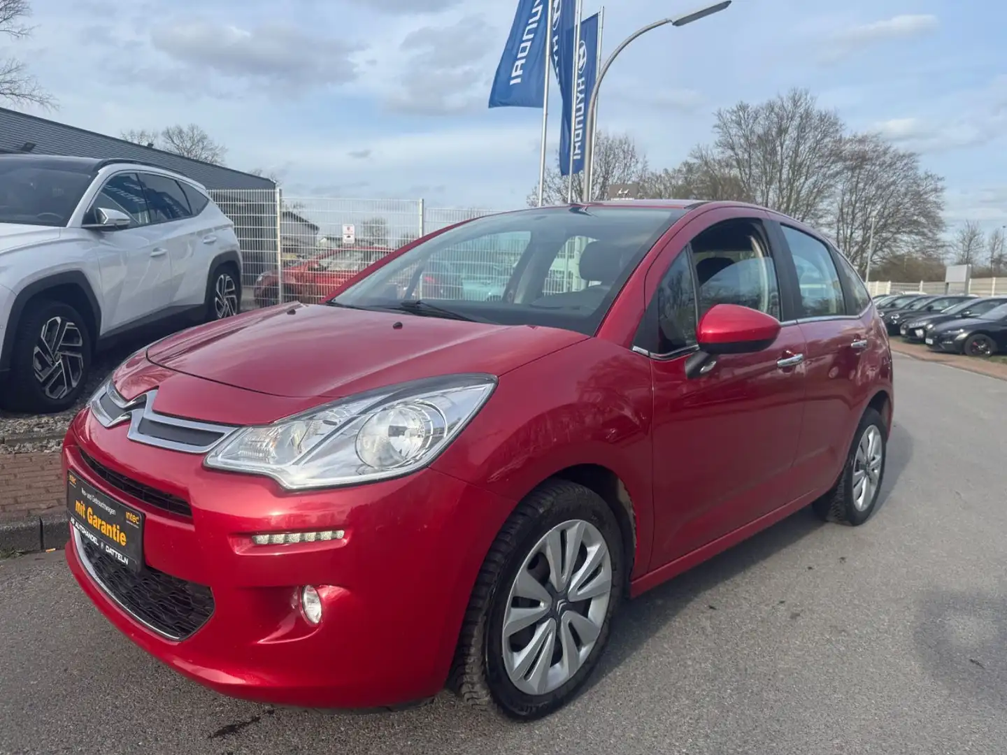 Citroen C3 SELECTION/KLIMA/5-TRG/PDC/TÜV-SERVICE-NEU/S.H Rot - 1