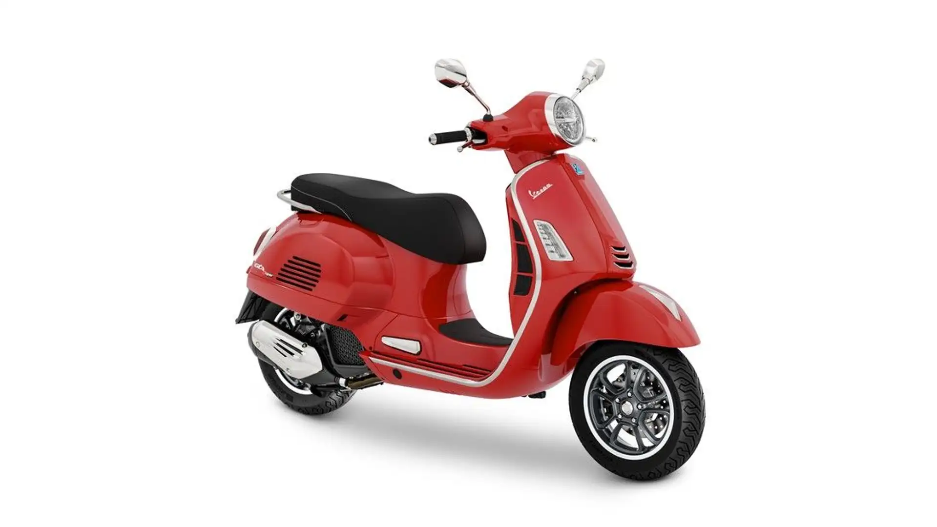 Vespa GTS 125 Super rot E5+ NEU -sofort Rouge - 1