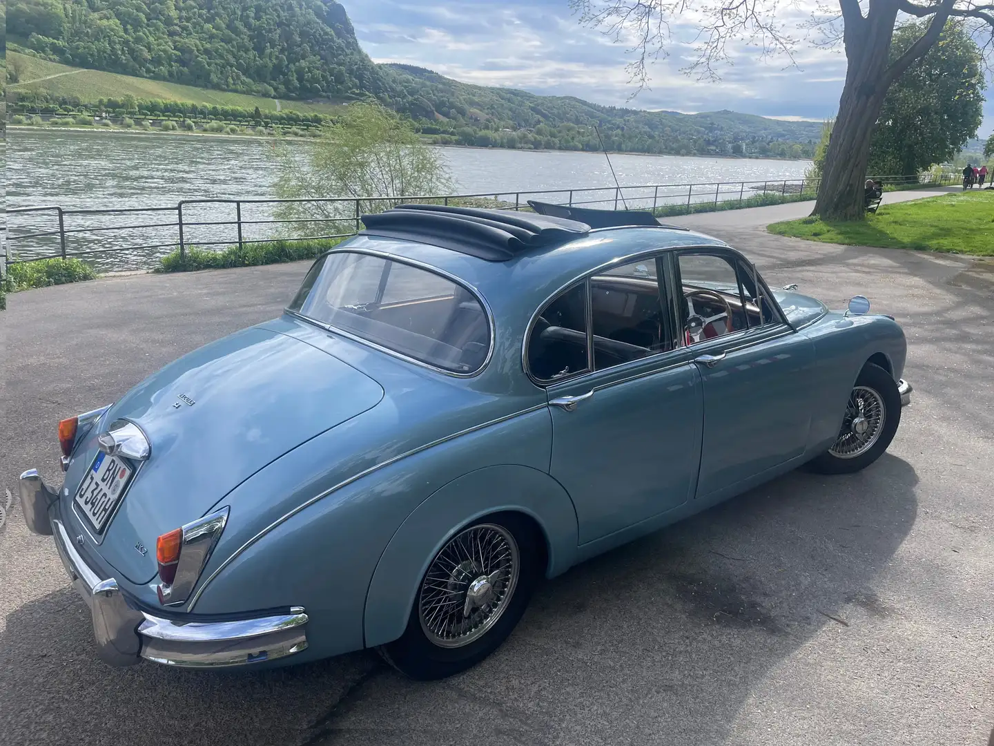 Jaguar MK II 3,4 ltr, Blau - 2