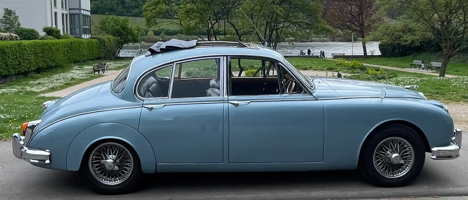 Jaguar MK II 3,4 ltr, Blau - 1