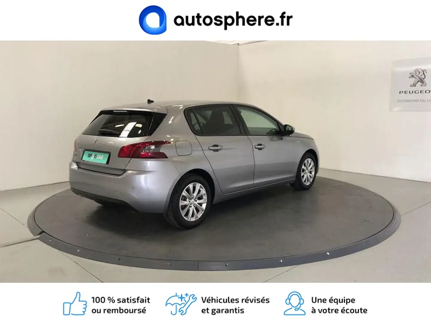 Peugeot 308 1.2 PureTech 110ch E6.c S&S Style Grijs - 2