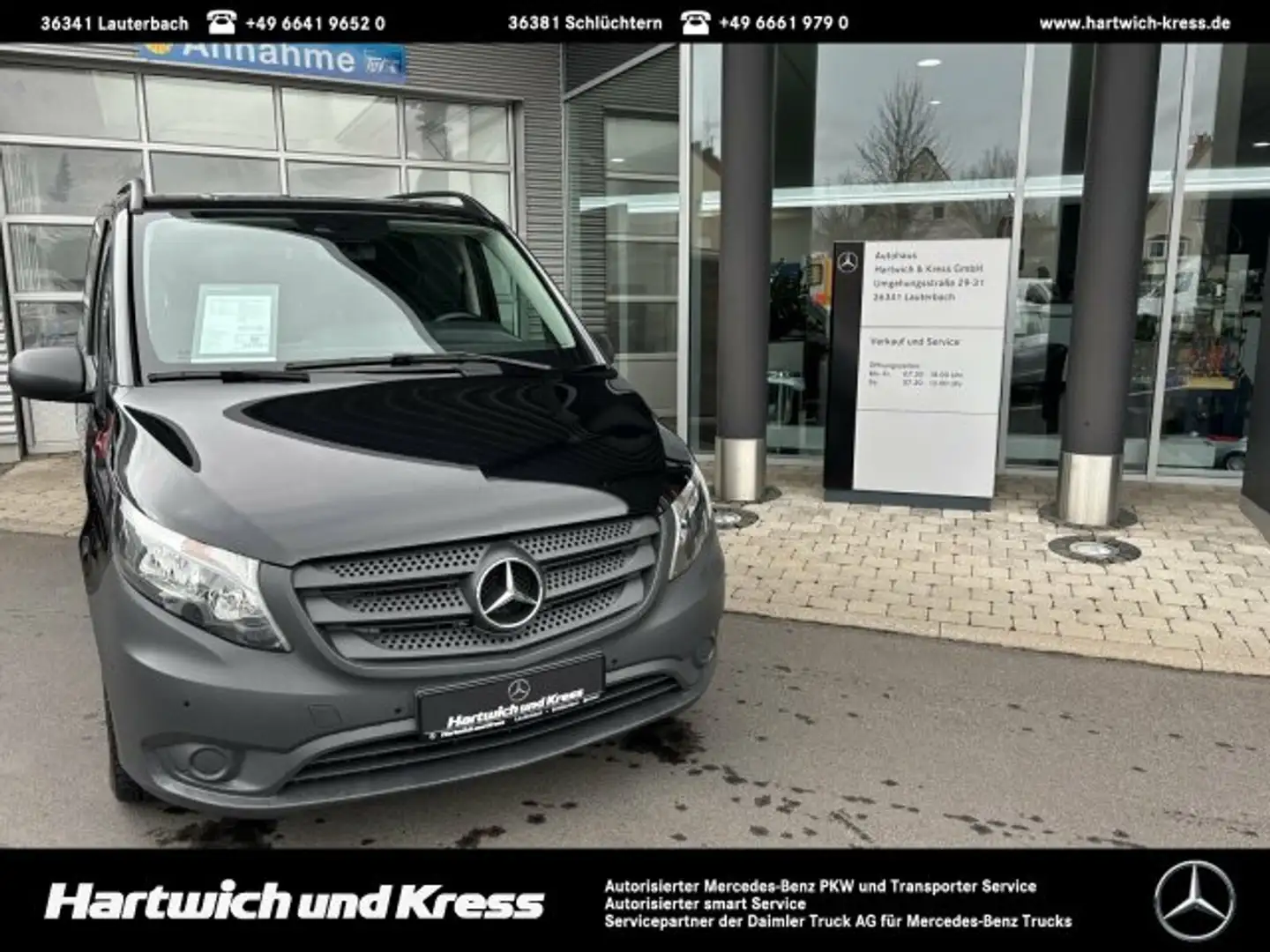 Mercedes-Benz Vito Vito Tourer 116 CDI Pro extralang+Park-Paket+Audio Schwarz - 1