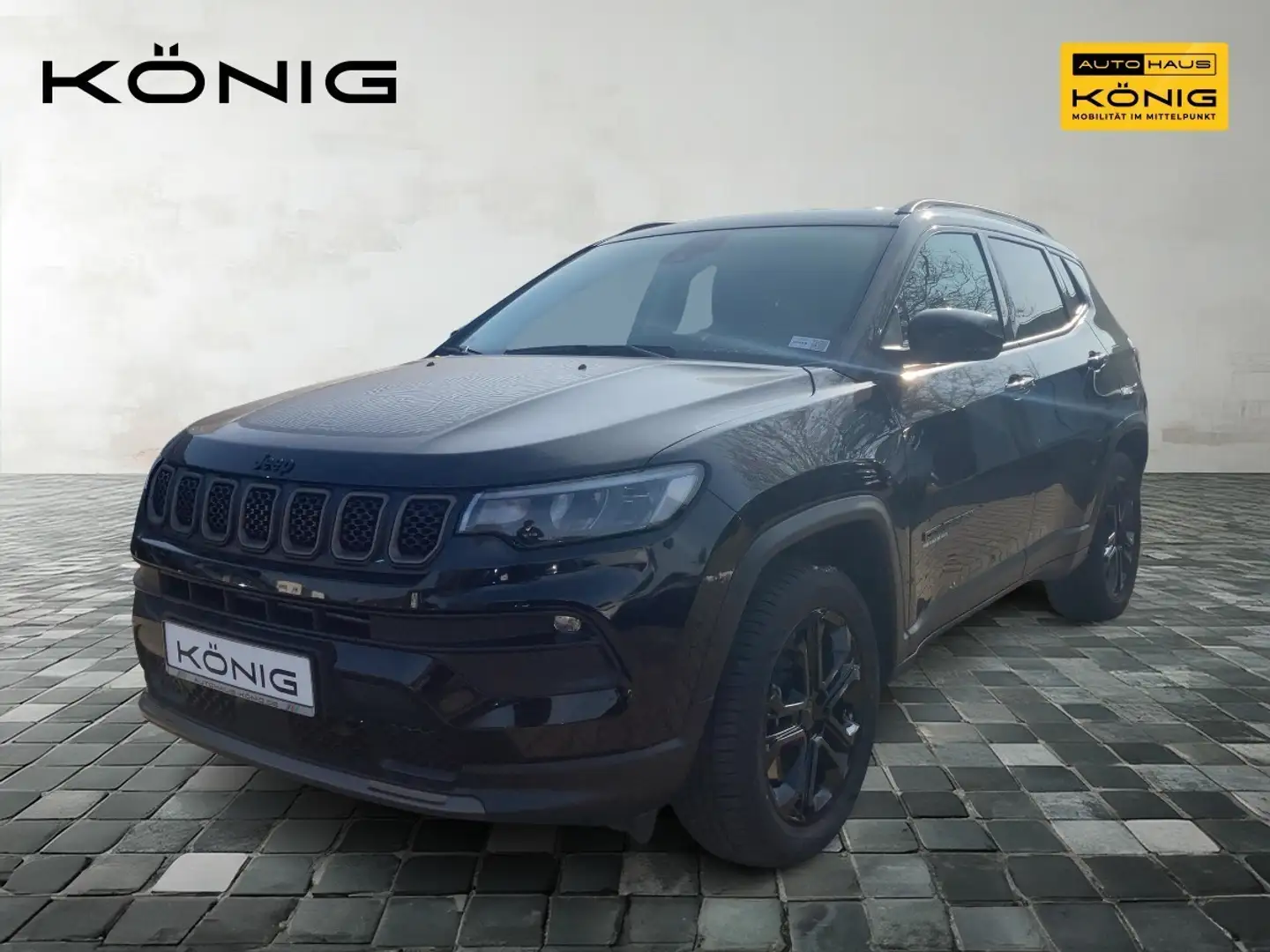 Jeep Compass 1.3 PHEV Upland 4WD Automatik*Klima Noir - 1