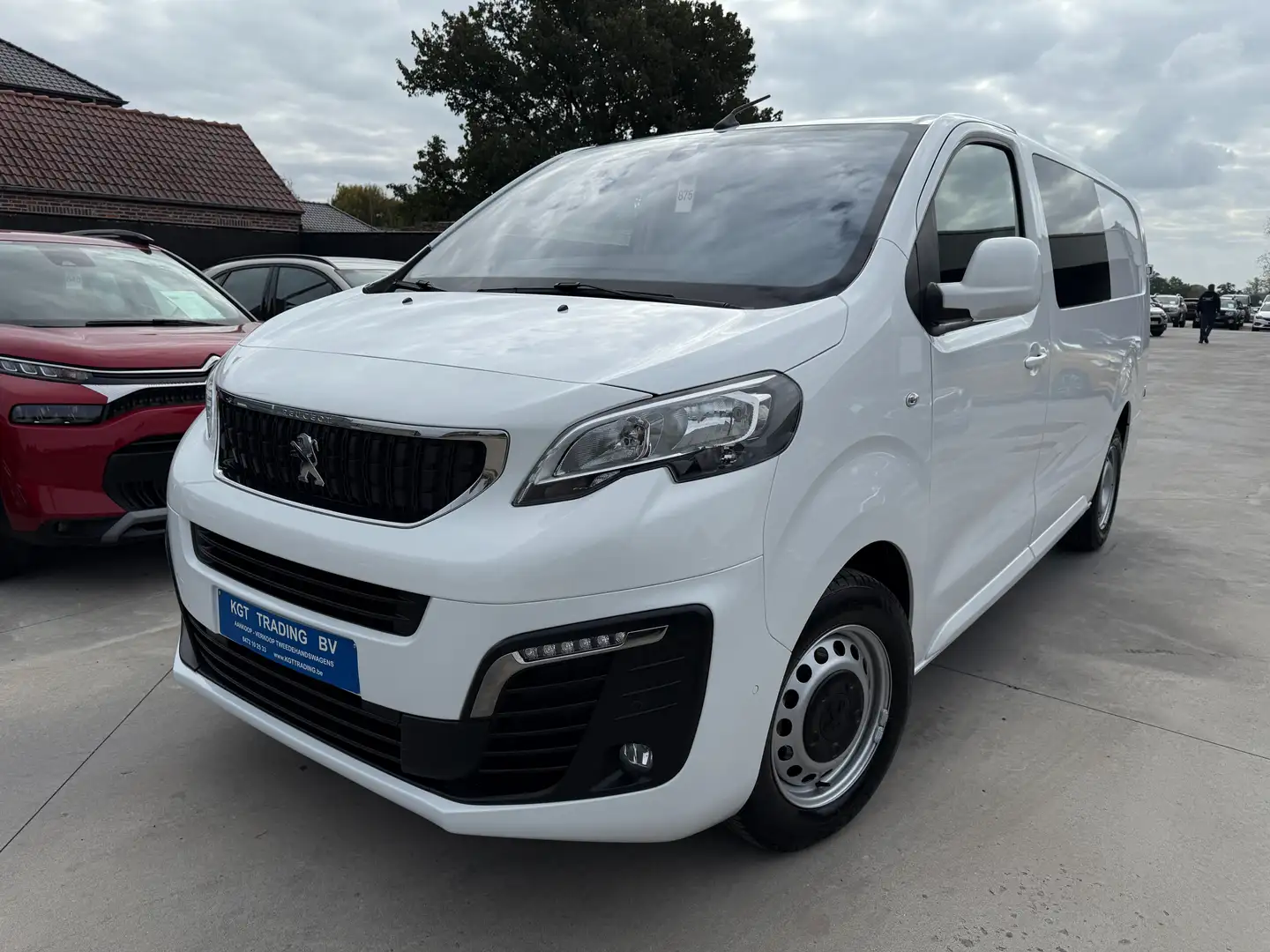 Peugeot Expert 2.0 BLUEHDI 6 ZIT AUTOMAAT NAVI CAMERA CARPLAY PDC Weiß - 1