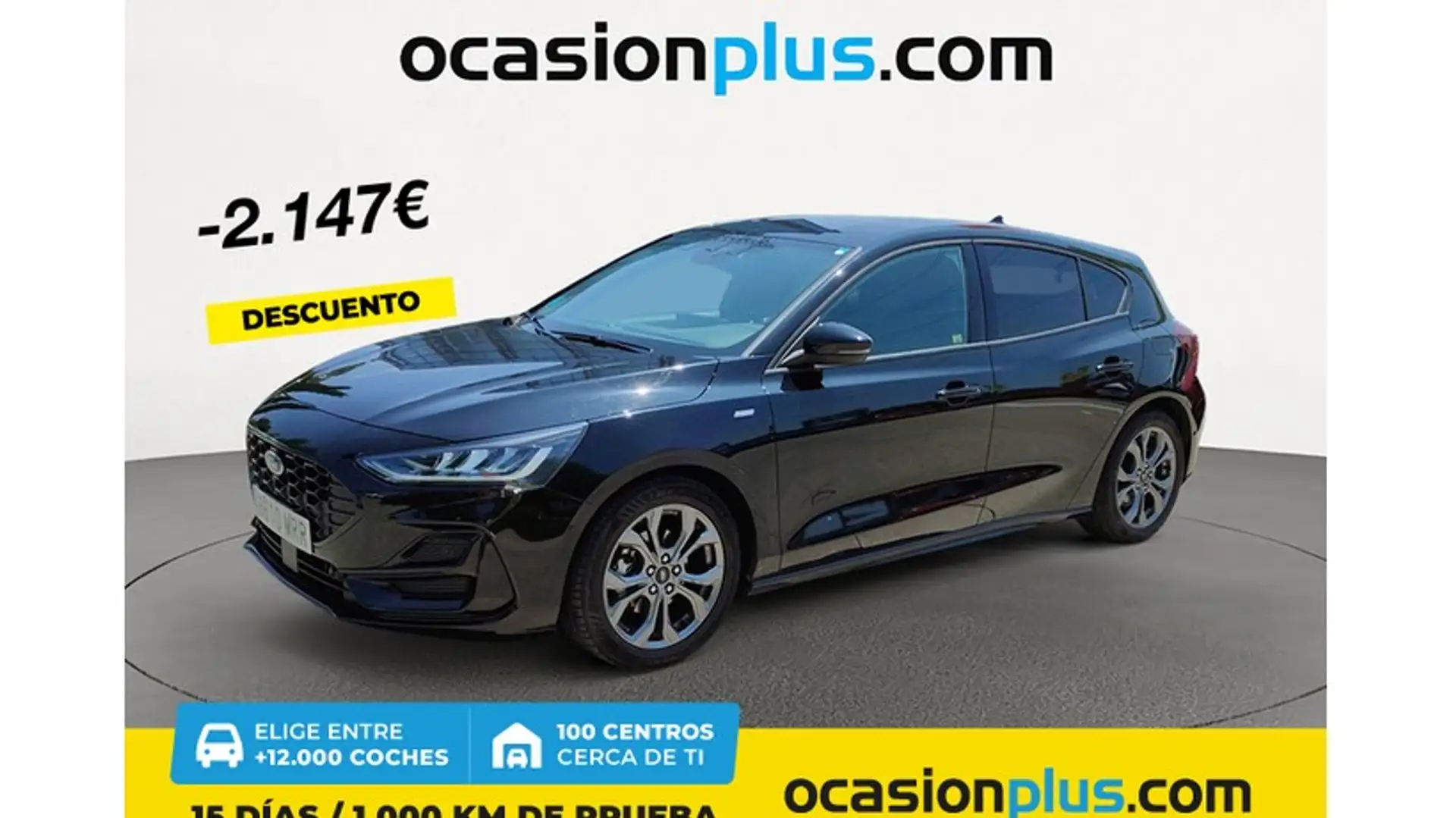 Ford Focus 1.0 Ecoboost MHEV ST-Line 155 Aut. Negro - 1