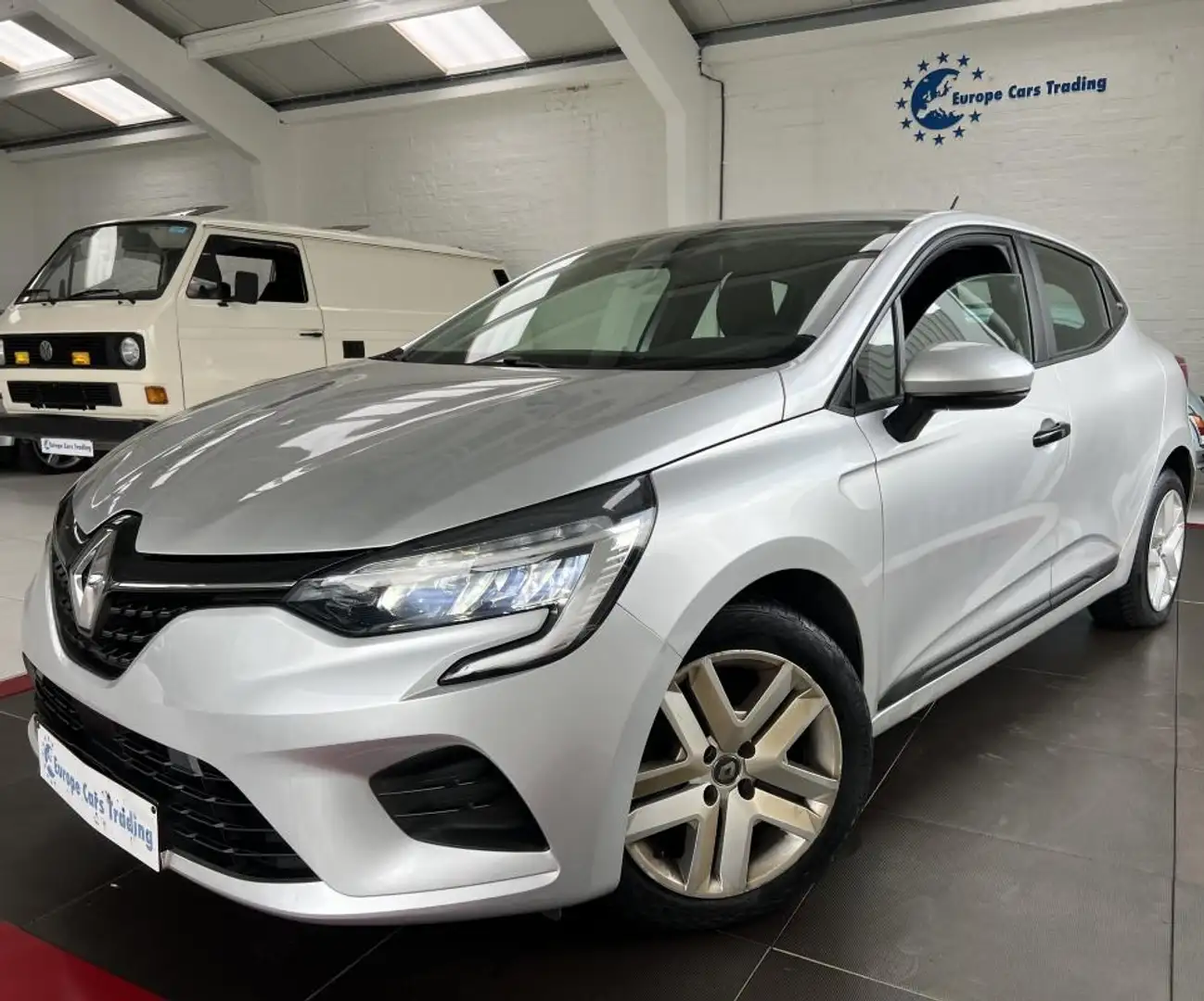 Renault Clio VI 1.0 TCe 90CH 1ÈRE MAIN CARPLAY 9496€ HT GAR 12M Gris - 1