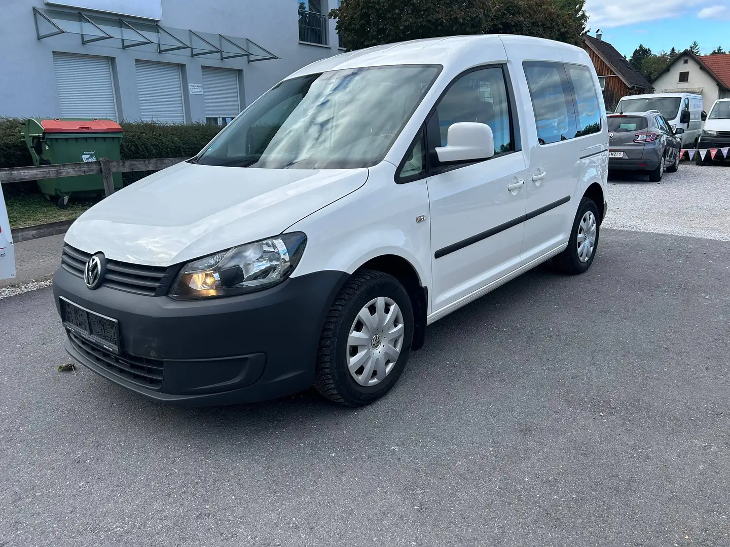 Volkswagen Caddy Trendline EcoFuel Weiß - 1