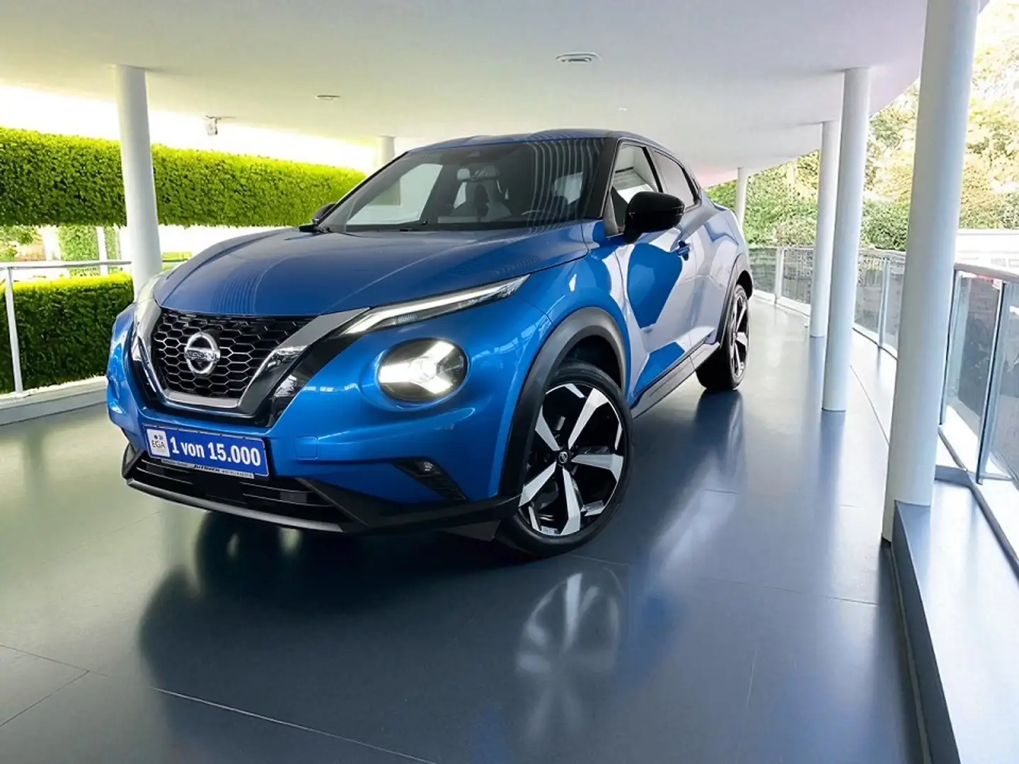 Nissan Juke 1.0 DIG-T Tekna - Navi/ Kamera/ Sitzh. Bleu - 1