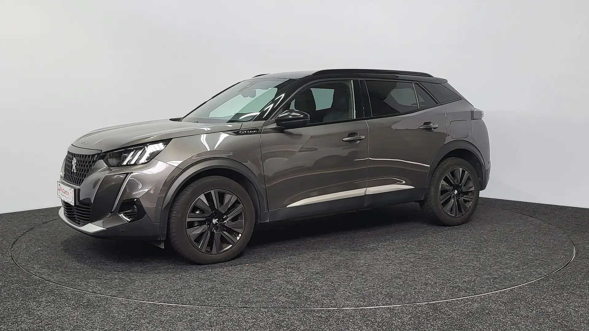 Peugeot 2008 2008 PT 130 EAT8 GT Line~ 360 ~ Full ~ PDC ~ Grijs - 1