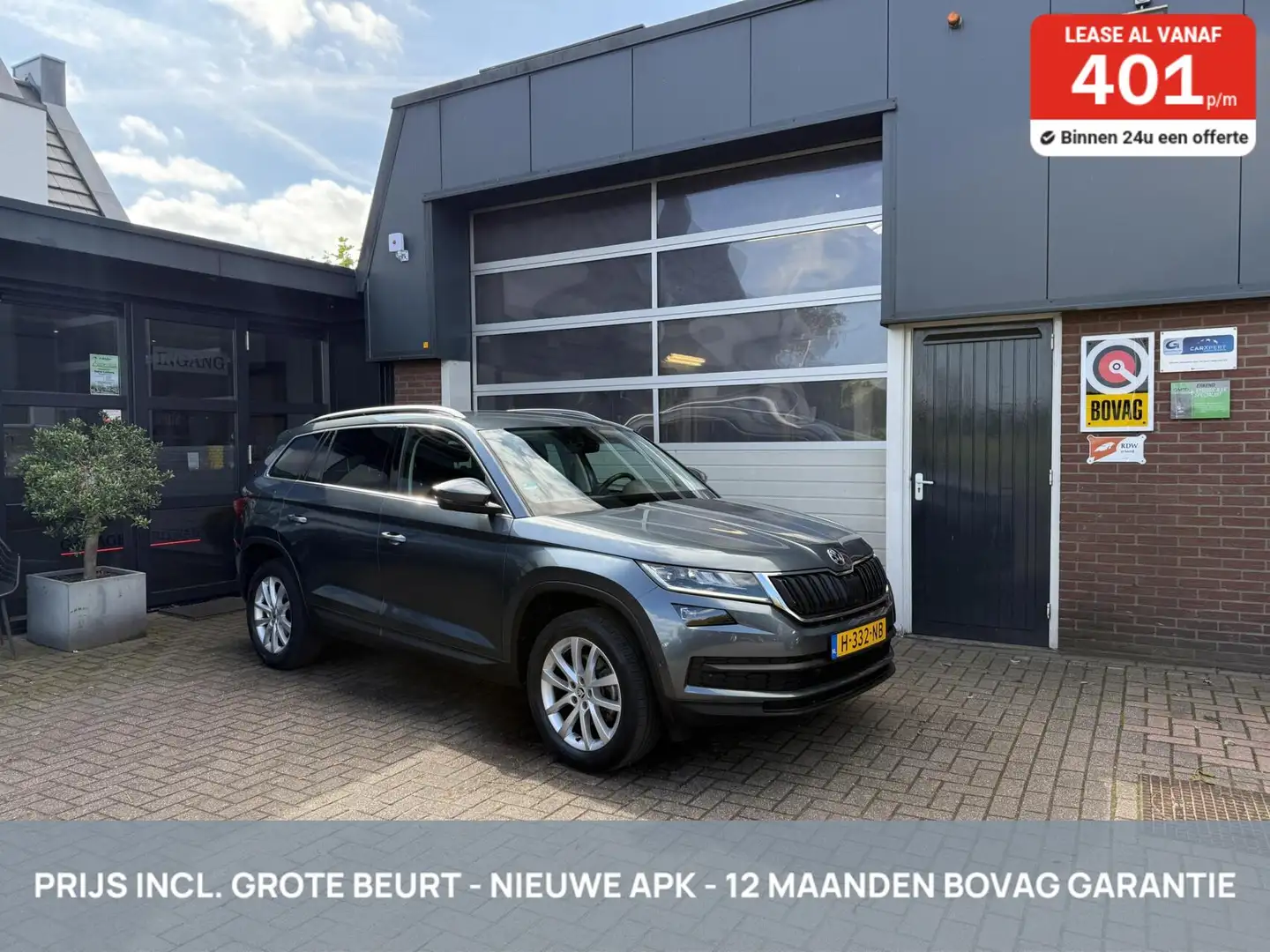 Skoda Kodiaq 1.5 TSI Business Edition Plus 7P *ALL-IN PRIJS* Grijs - 1