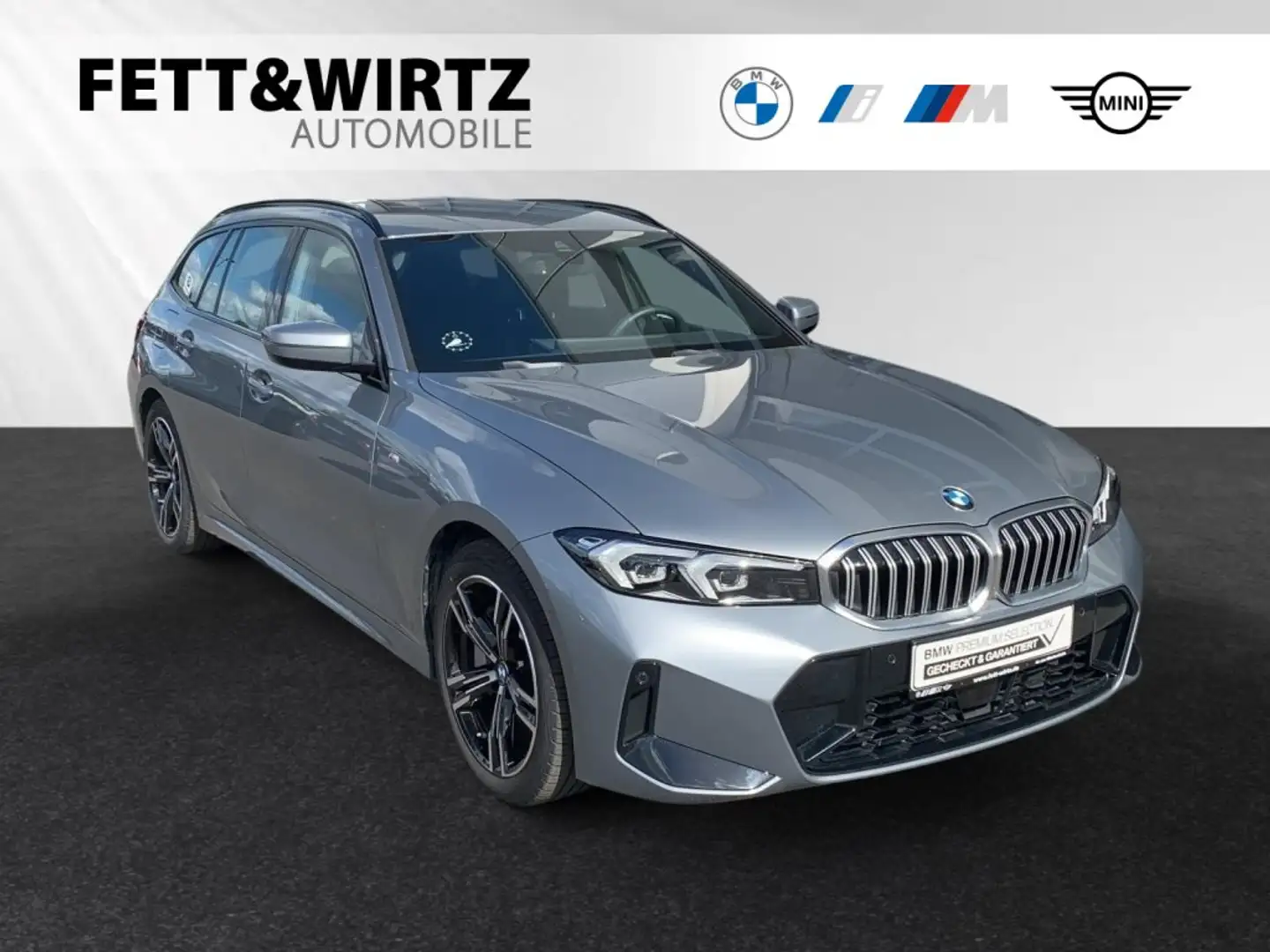 BMW 330 i xDrive Touring M Sport|Stop&Go|HiFi|18"LMR|Parka Grau - 1
