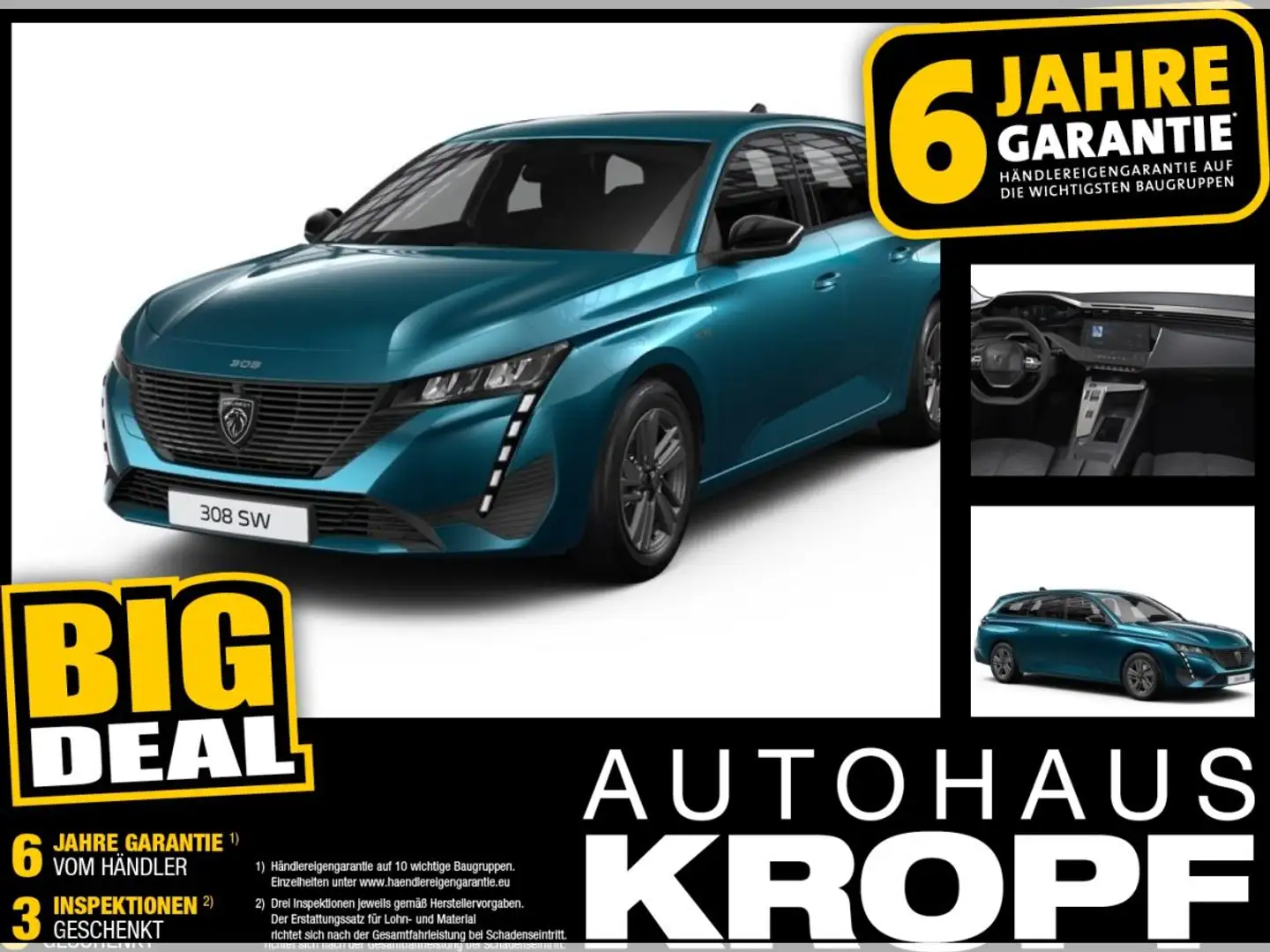 Peugeot 308 SW Style MHEV Blau - 1