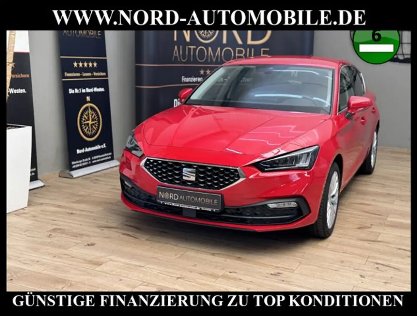 SEAT Leon e-Hybrid Xcellence 1.4 e-HYBRID *LED*NAVI*ACC*KEYLES Rot - 1