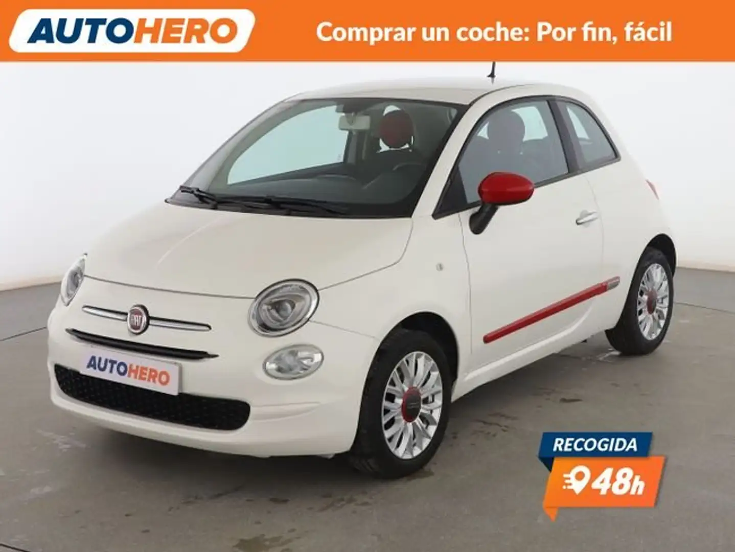 Fiat 500 1.2 Pop Blanco - 1