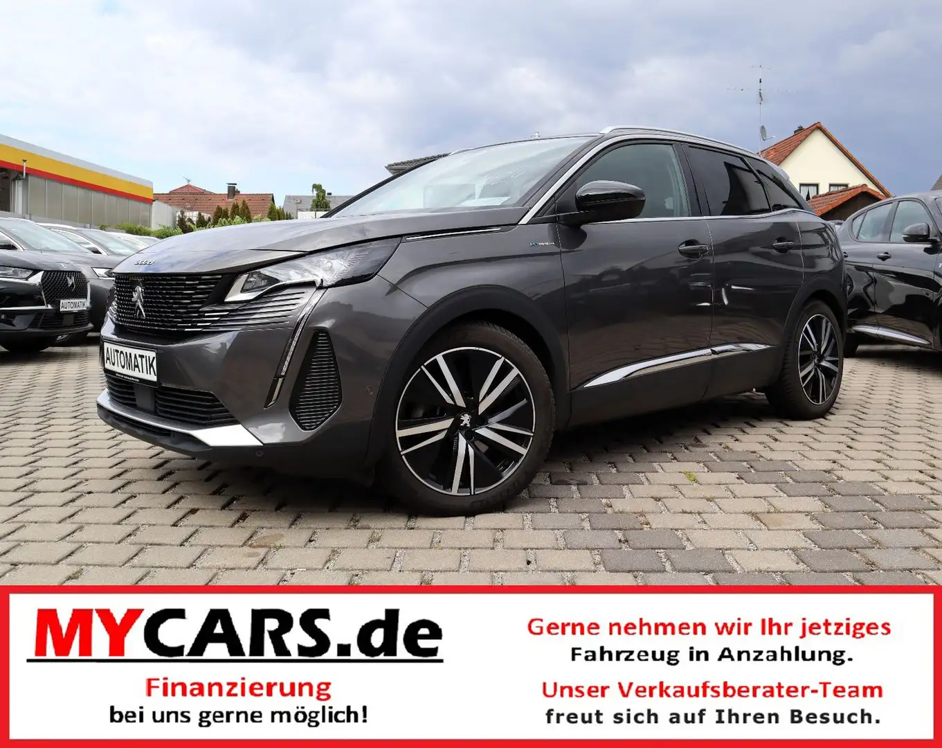 Peugeot 3008 Hyb4 300 GT*VOLL*Leder*Pano*AHK*Night*Focal Grau - 1