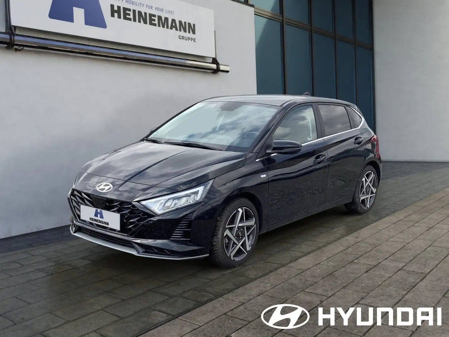 Hyundai i20 1.0 T-GDI 48V Prime NAVI*KAMERA*SMART-KEY Noir - 1