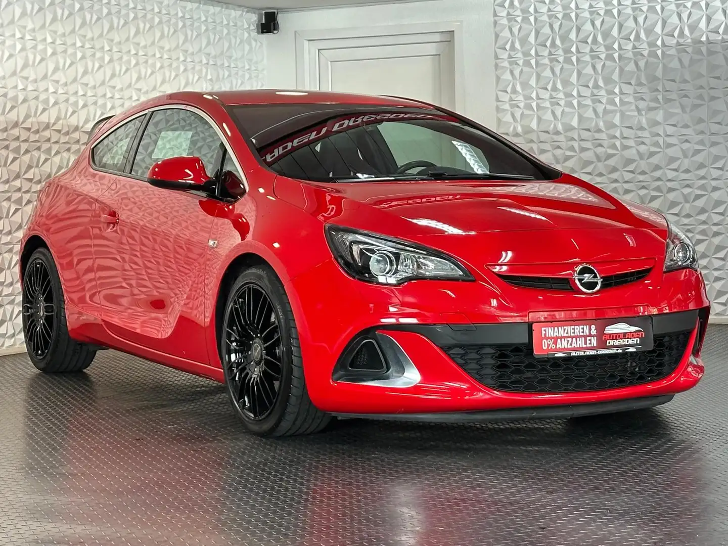 Opel Astra 2.0 Turbo OPC* BIXEN#SHZ#TEMPO#KLIMA#19ALU Rood - 2