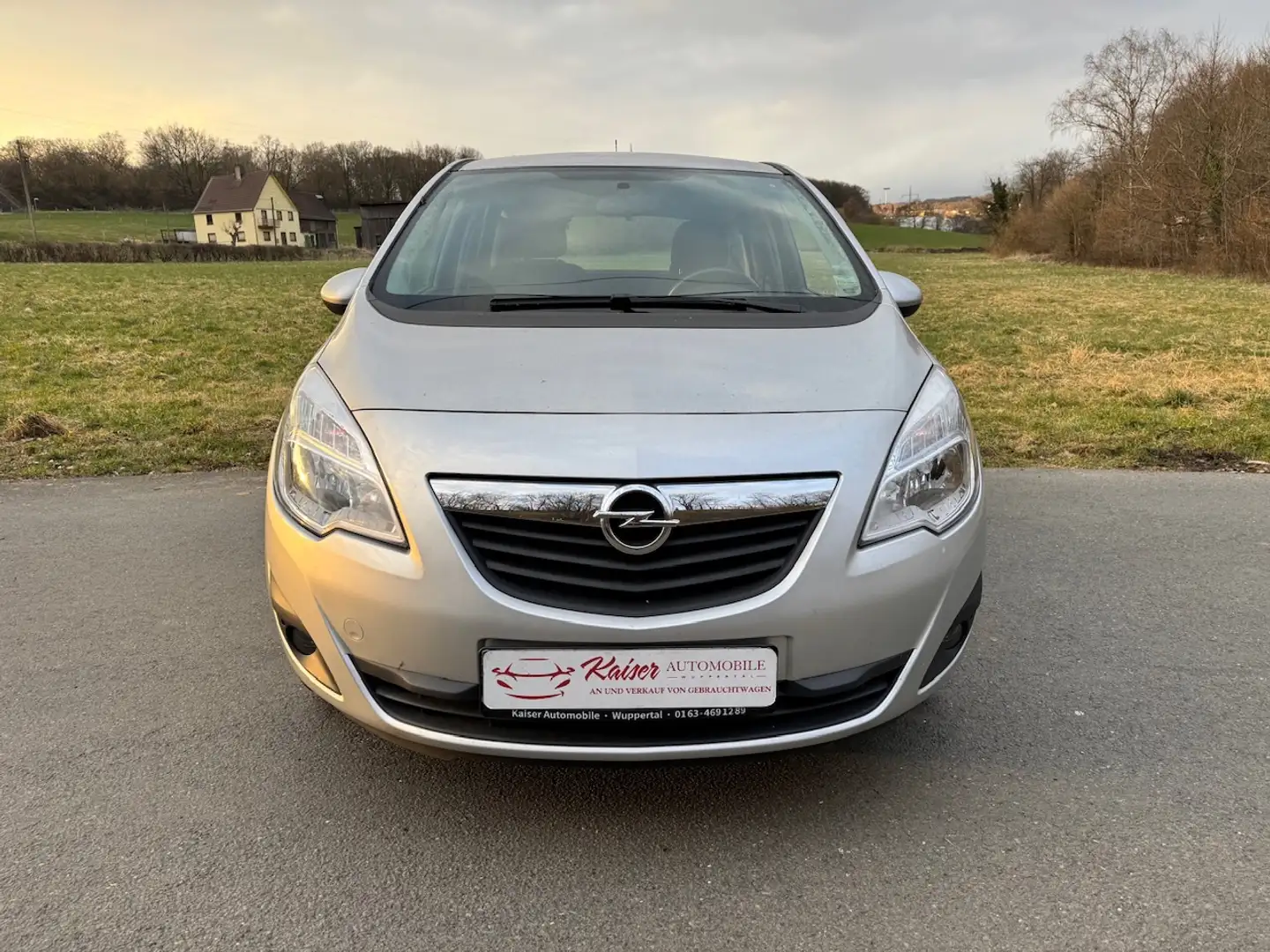 Opel Meriva Edition*Klima*68TKM*1Hand Grau - 2