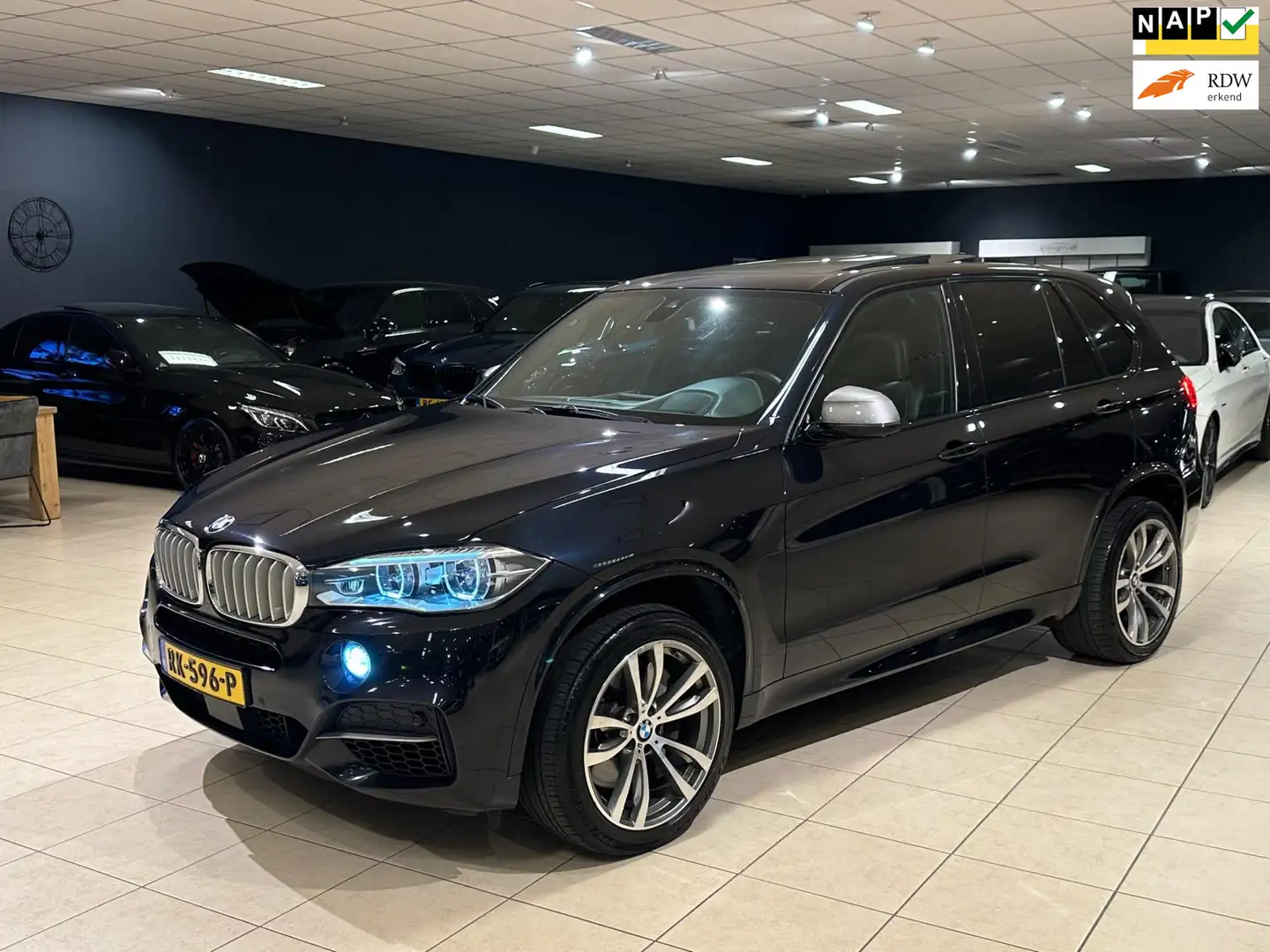 BMW X5 M50d|NL-AUTO|BTW|PANO|B&O|HUD|ACC|TOPSTAAT Bleu - 1