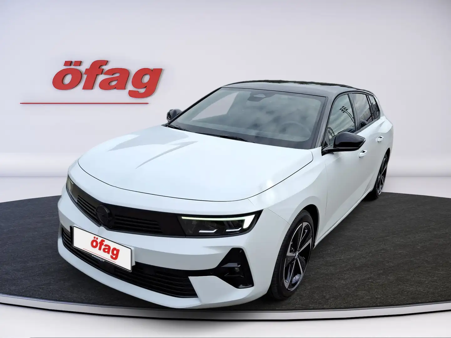 Opel Astra ST 1.2 Turbo GS Aut. Weiß - 2