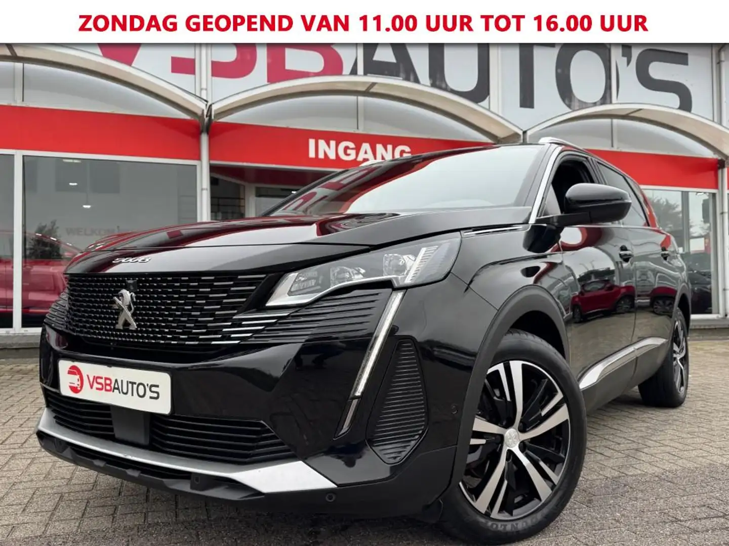 Peugeot 5008 1.2 TURBO GT FACELIFT 7-PRS NAVI CAMERA CARPLAY AI Noir - 1