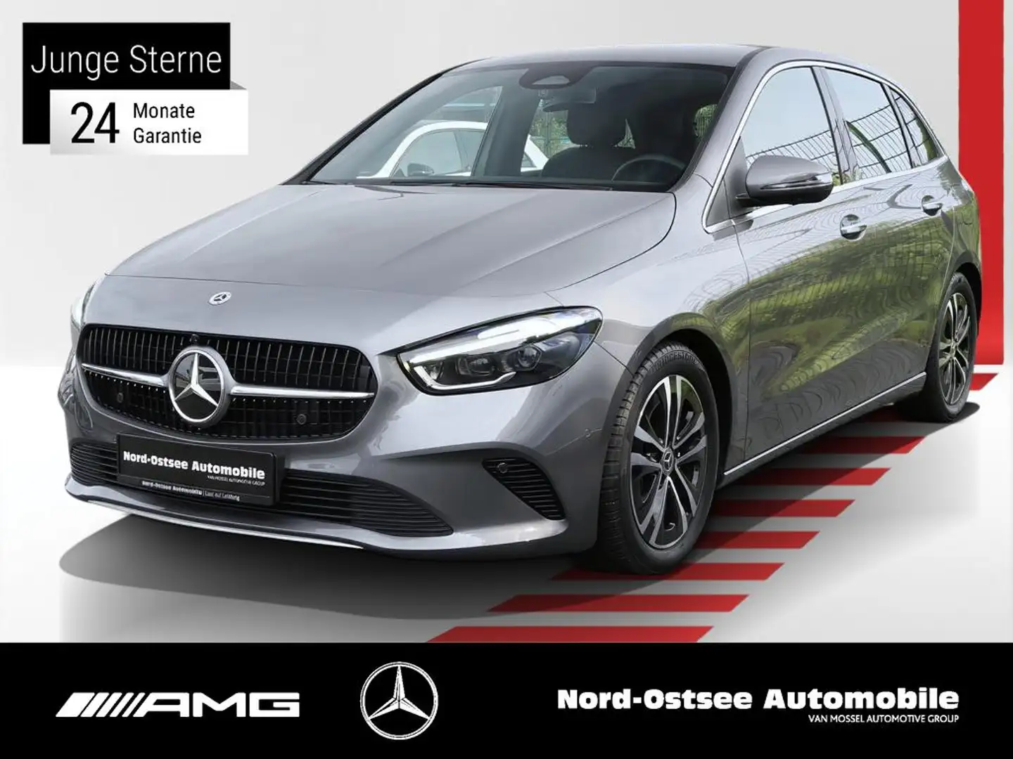 Mercedes-Benz B 200 d PROGRESSIV ADV+ MULTIBEAM TEMPOM KAMERA Grau - 1