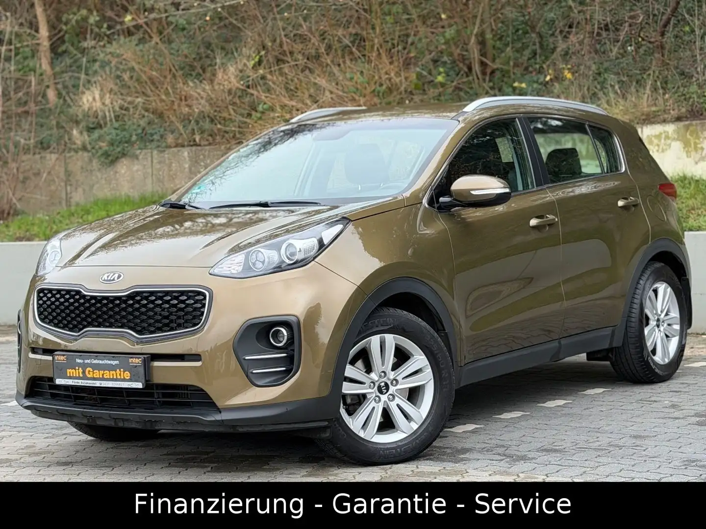 Kia Sportage 1.7 CRDI/AUTOMATIK/AHK/1 HAND/GEPFLEGT Grün - 1
