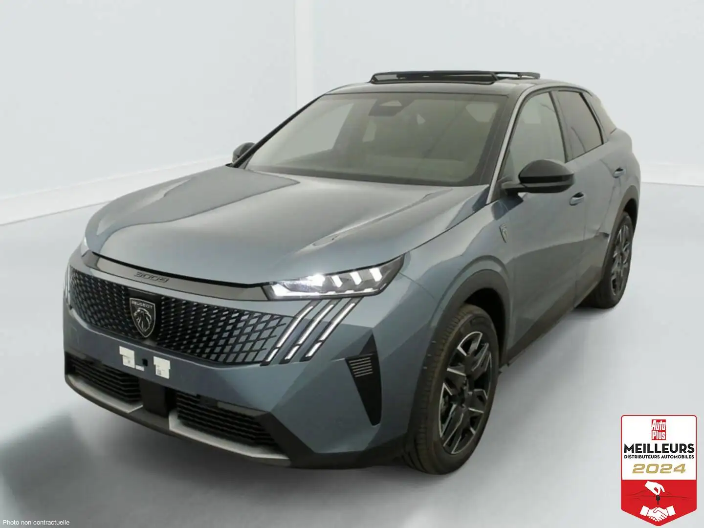Peugeot 3008 Hybrid 145 e-DCS6 GT Bleu - 1