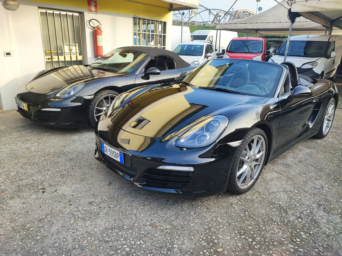 Porsche Boxster (981) Book Service Porsche -Cerchi Carrera 20" Nero - 2